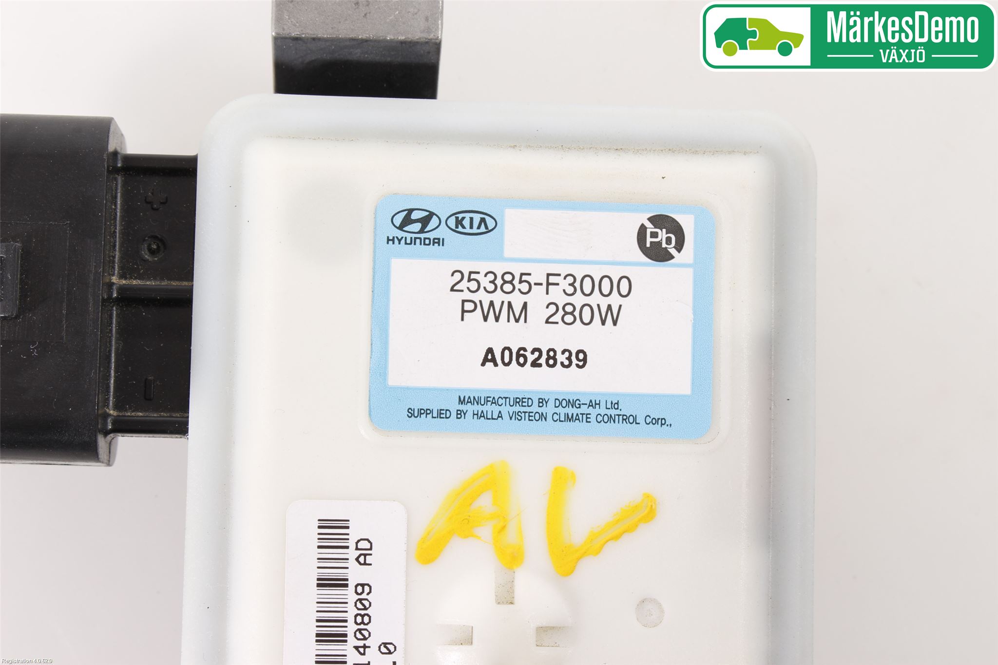 Hyundai i30 PD 17- Varmeapparat Viftemotstand