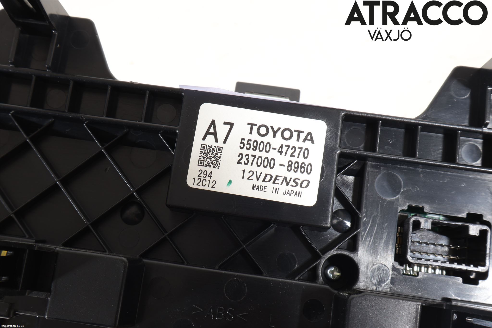 Toyota PRIUS+ ZVW40 12-20 Varme Ac Betjening-Display