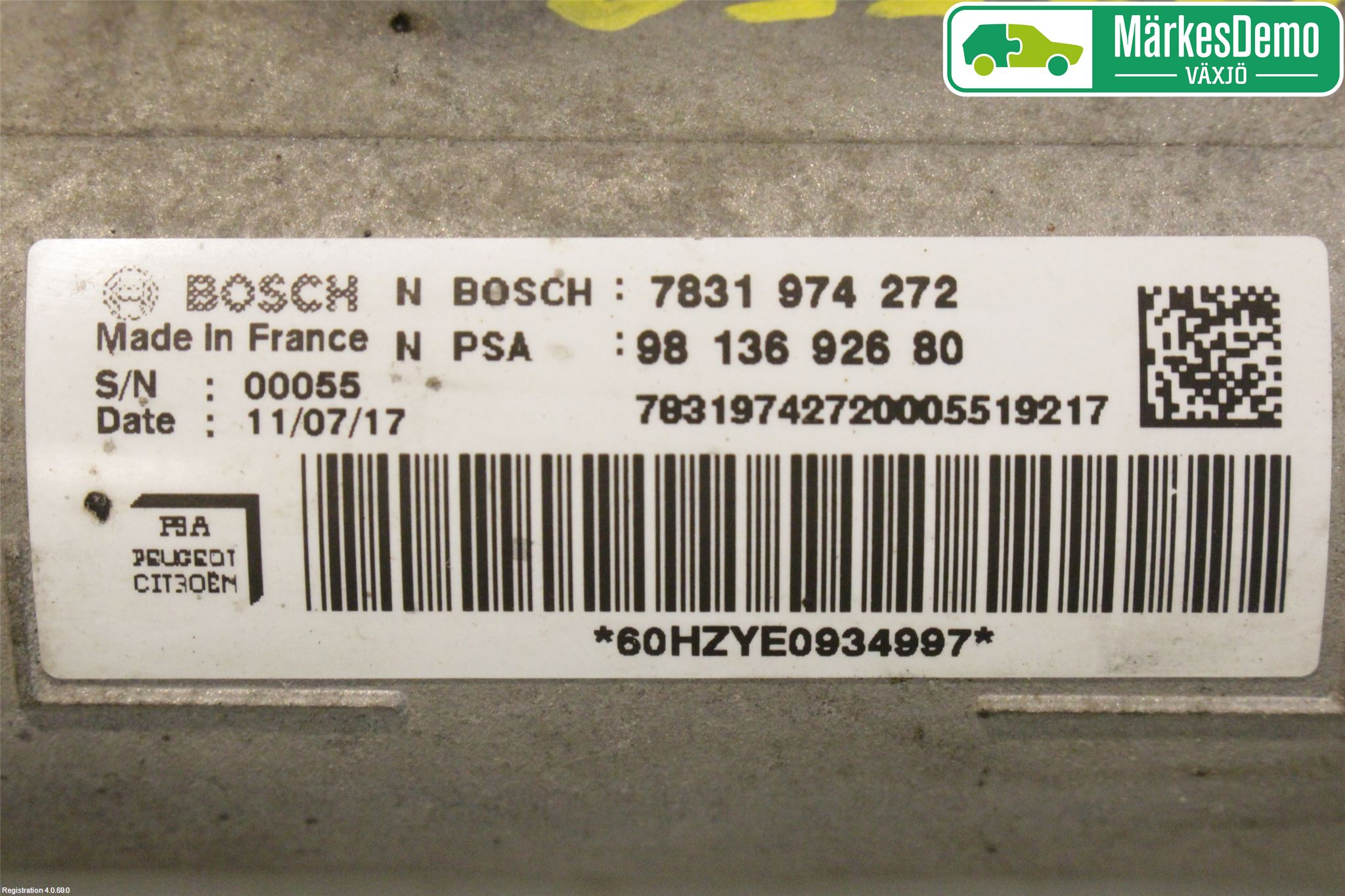 Toyota PROACE II 16- Servo Snekke - Tannstang