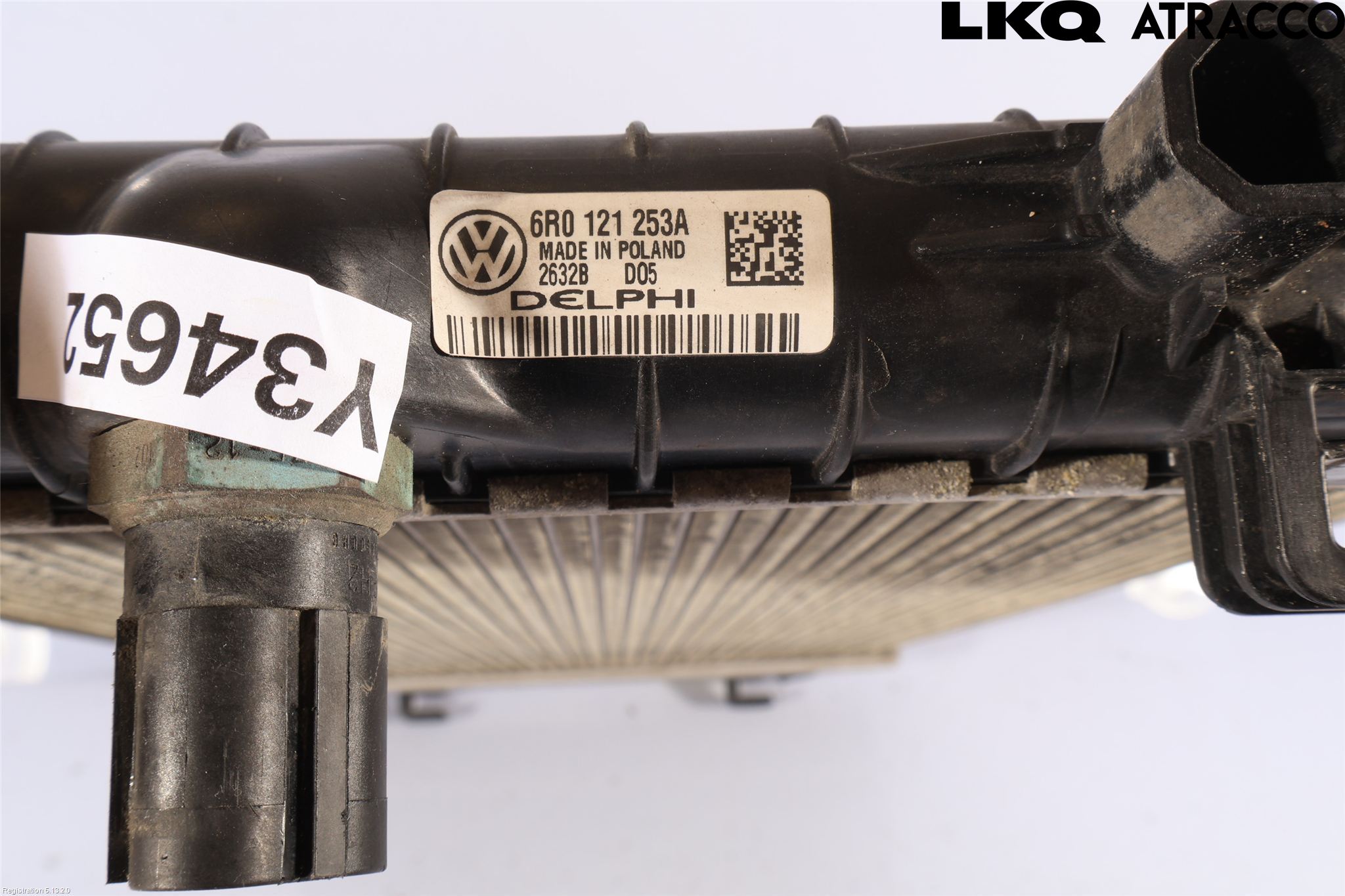 Volkswagen VW POLO 10-17 Radiator Manuell