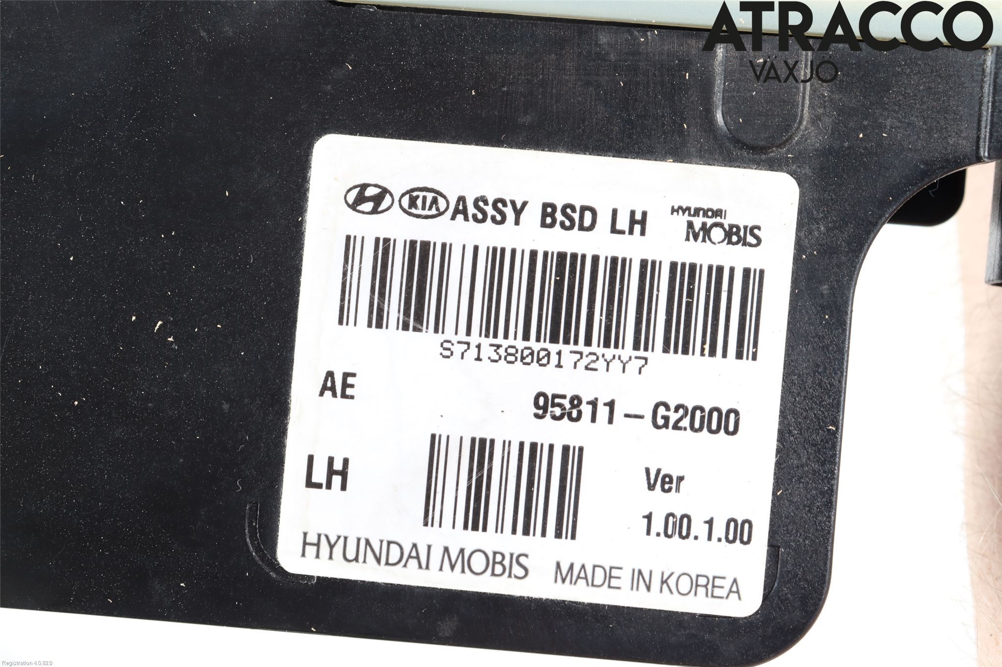 Hyundai IONIQ AE 17-22 Sensor Kollisjonsbeskyttelse