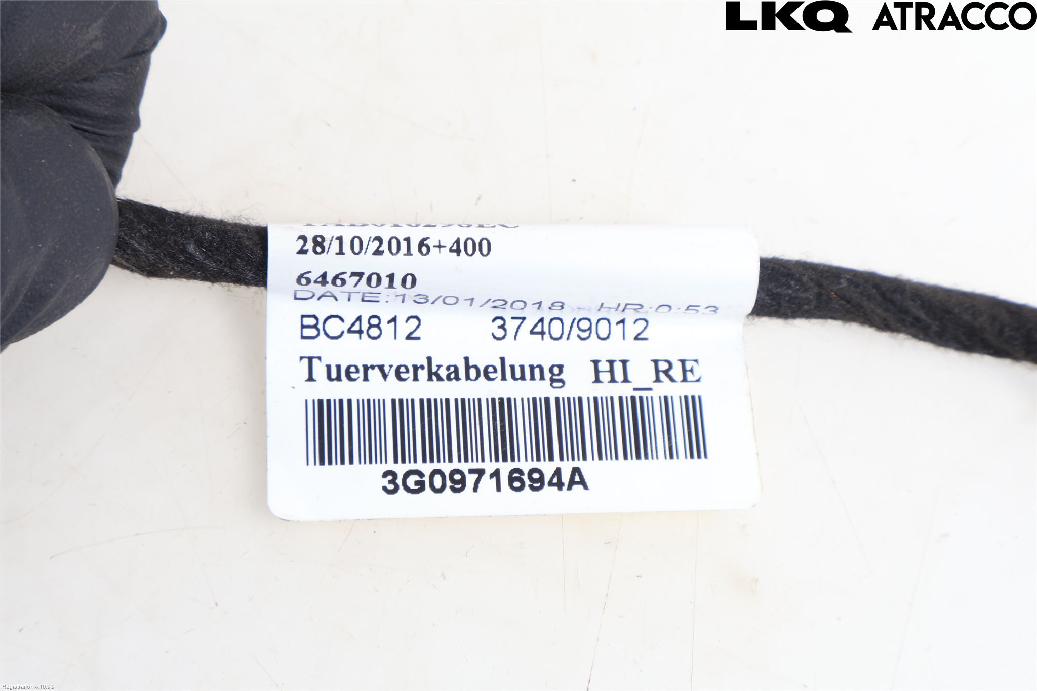 Volkswagen VW PASSAT 15-19 Ledningsnett