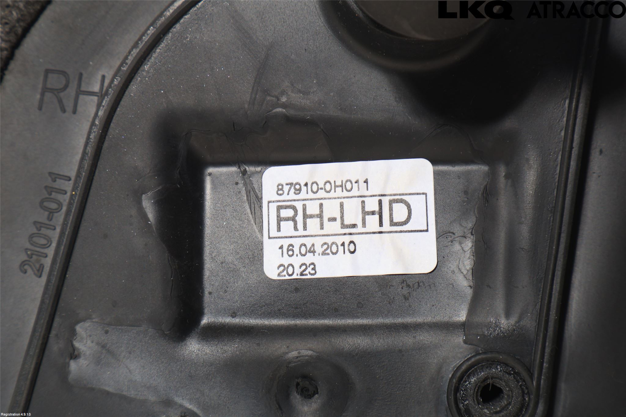 Toyota AYGO 06-14 Speil H M-Innvjustering