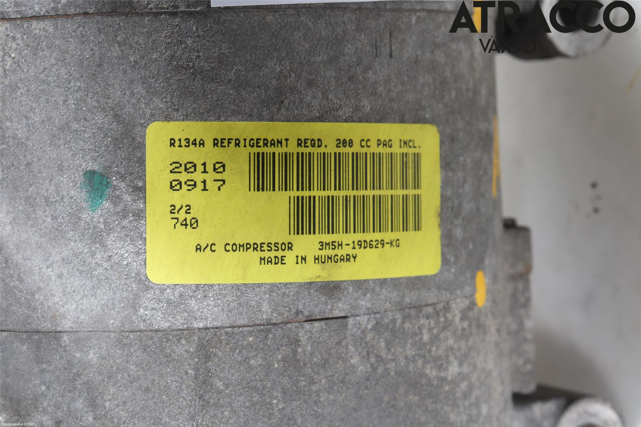 Ford FOCUS 08-11 Varme Ac Kompressor