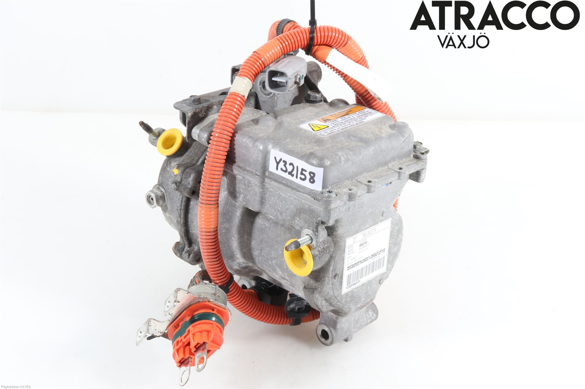 Mitsubishi OUTLANDER 13-21 Varme Ac Kompressor