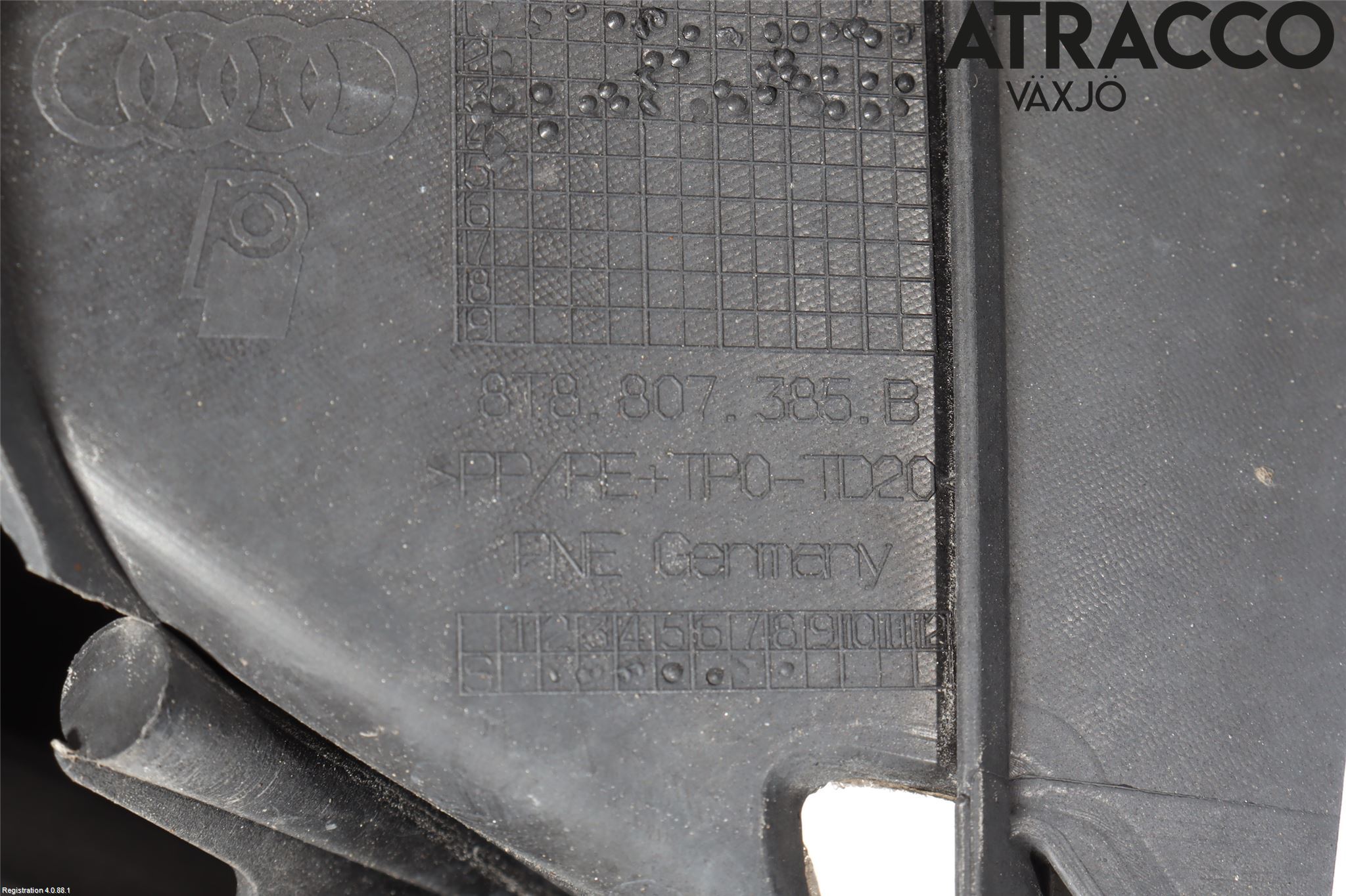 Audi A5 07-16 Støtfanger Bak Deform Element
