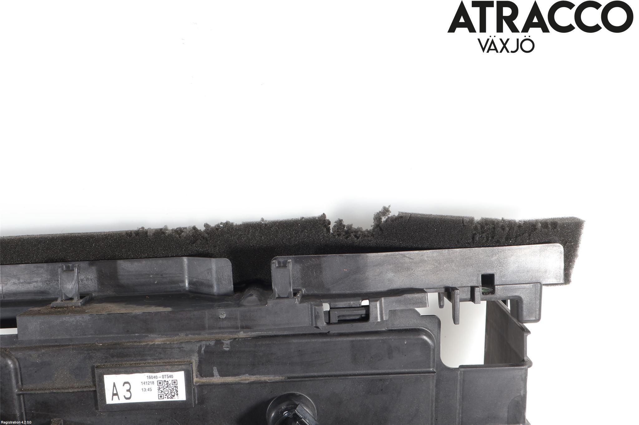 Toyota AURIS 13-19 Kjølevifte-Radiator Hus-Kåpe
