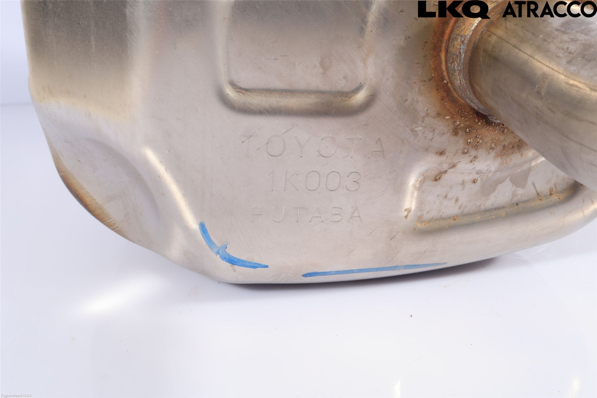 Toyota YARIS XP21 20- Eksos Bakre Potte