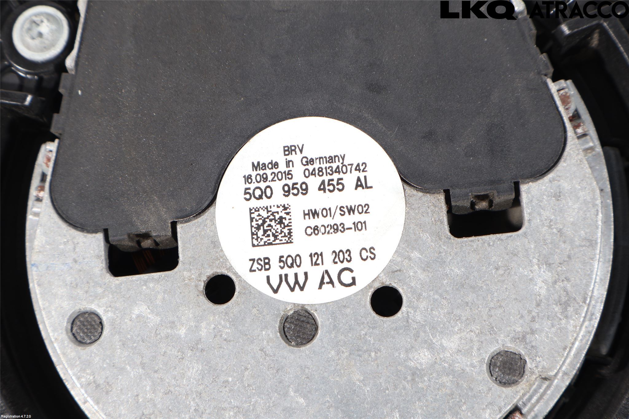 Volkswagen VW GOLF / E-GOLF VII 13-20 Kjølevifte-Radiator Hus-Kåpe