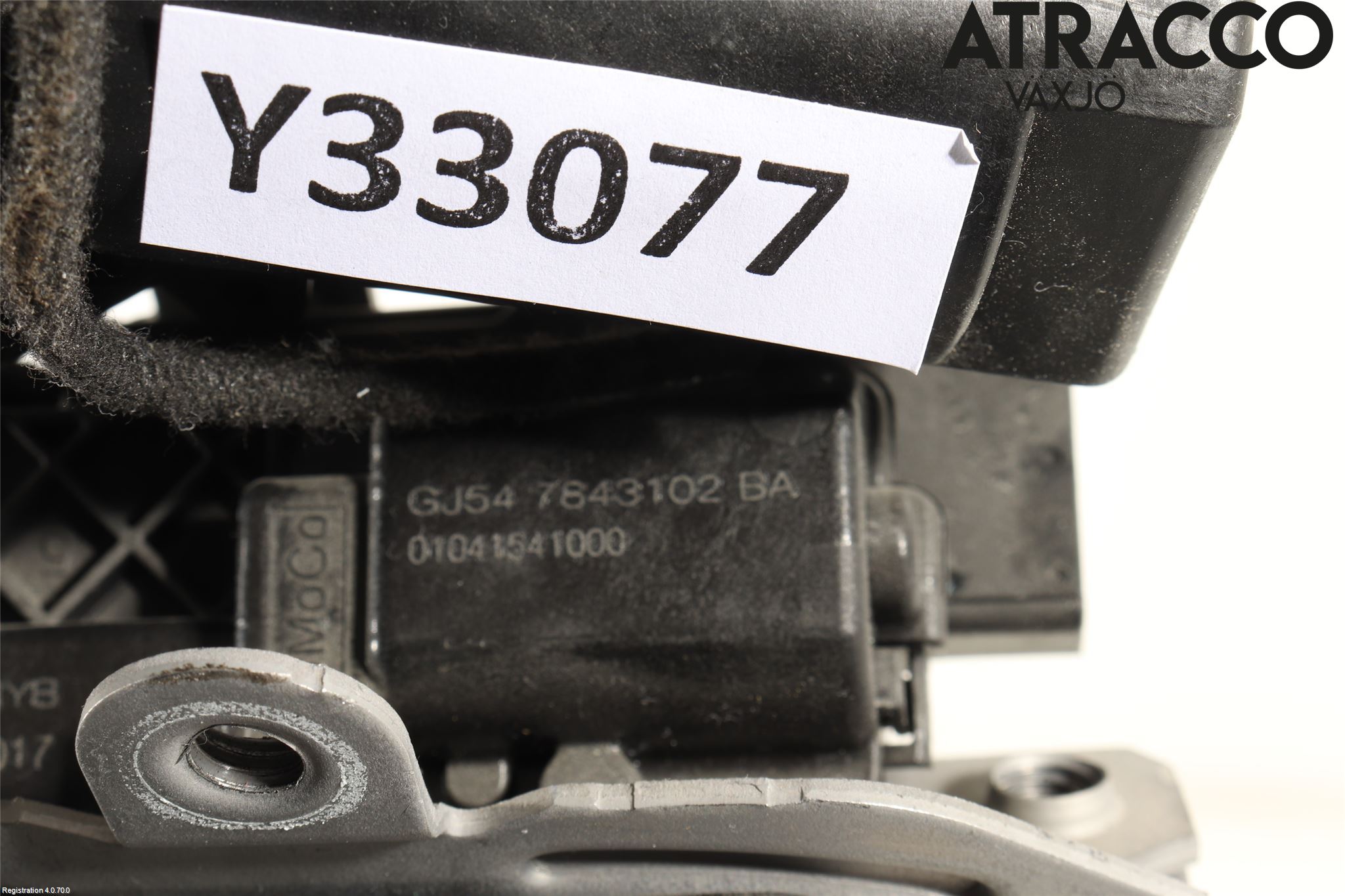 Ford KUGA 17-19 Bakluke-Lokk Låsekasse
