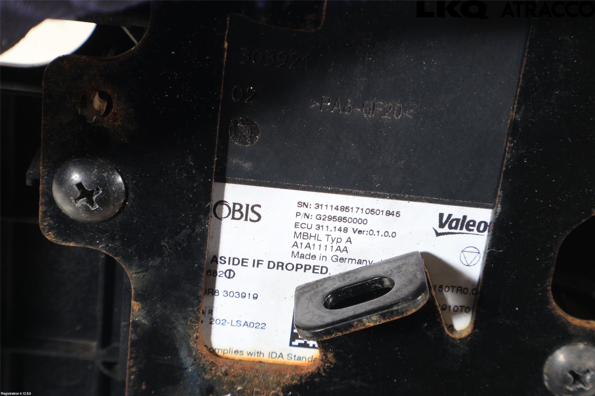 Hyundai IONIQ AE 17-22 Sensor Kollisjonsbeskyttelse