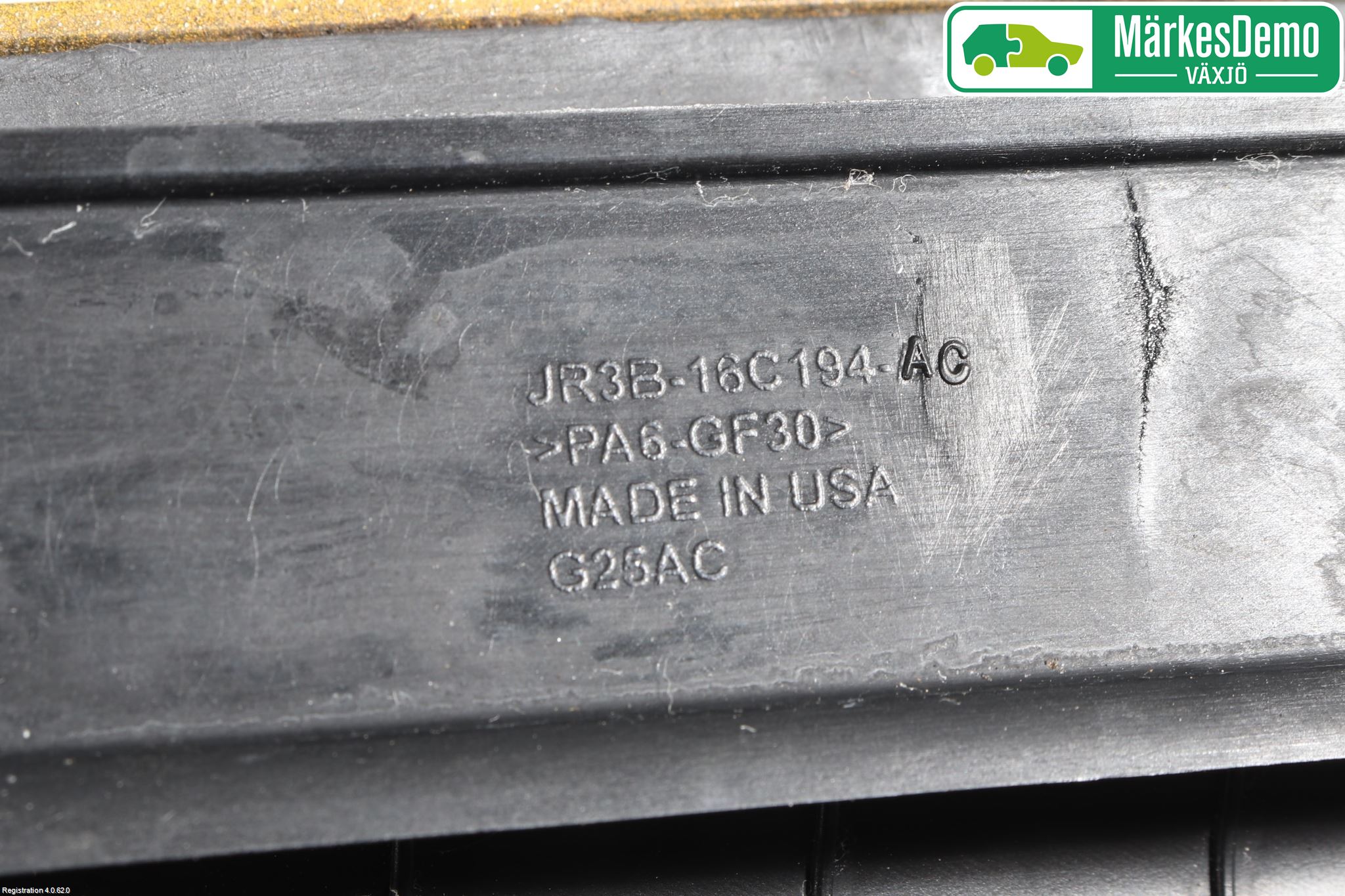 Ford MUSTANG VI 15-22 Panser Luftinntak Oppå