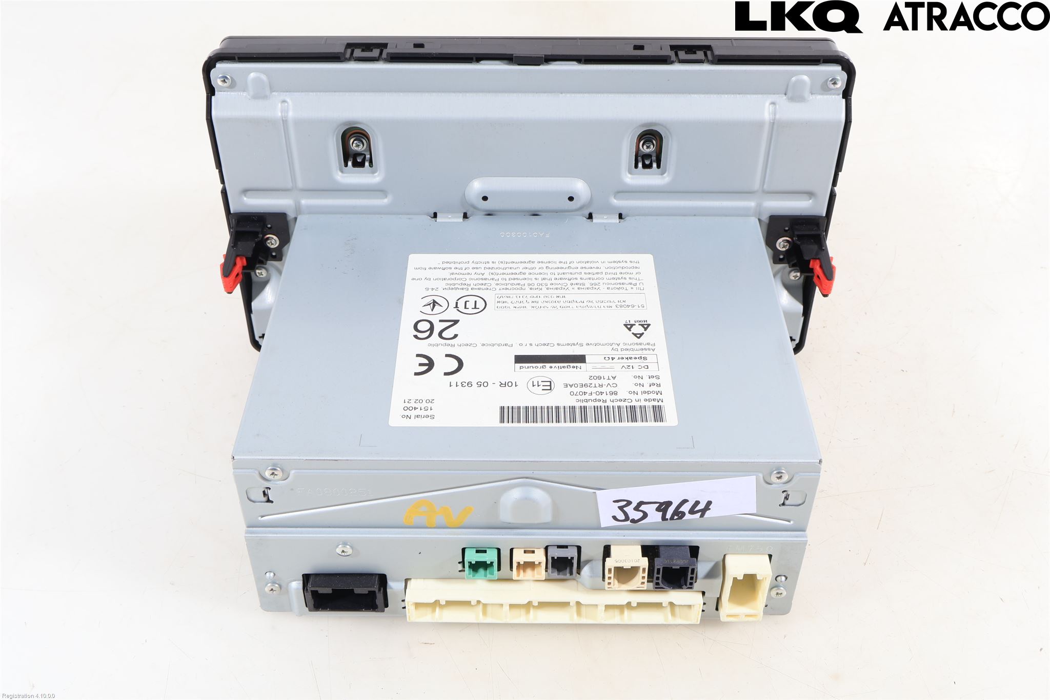 Toyota C-HR 16-23 Stereo Radio Med Cd
