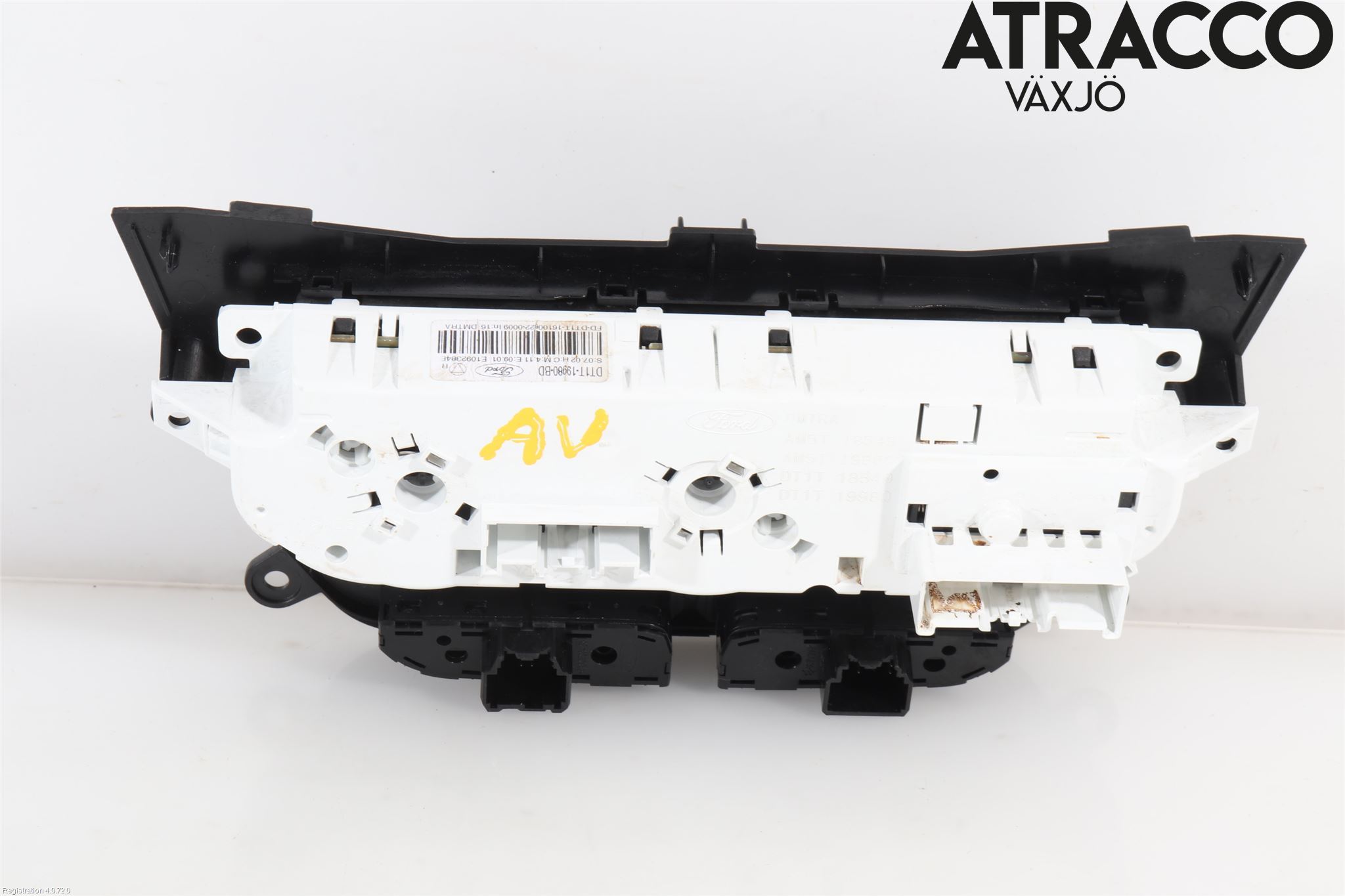 Ford TRANSIT/TOURNEO CONNECT 13-22 Varme Ac Betjening-Display
