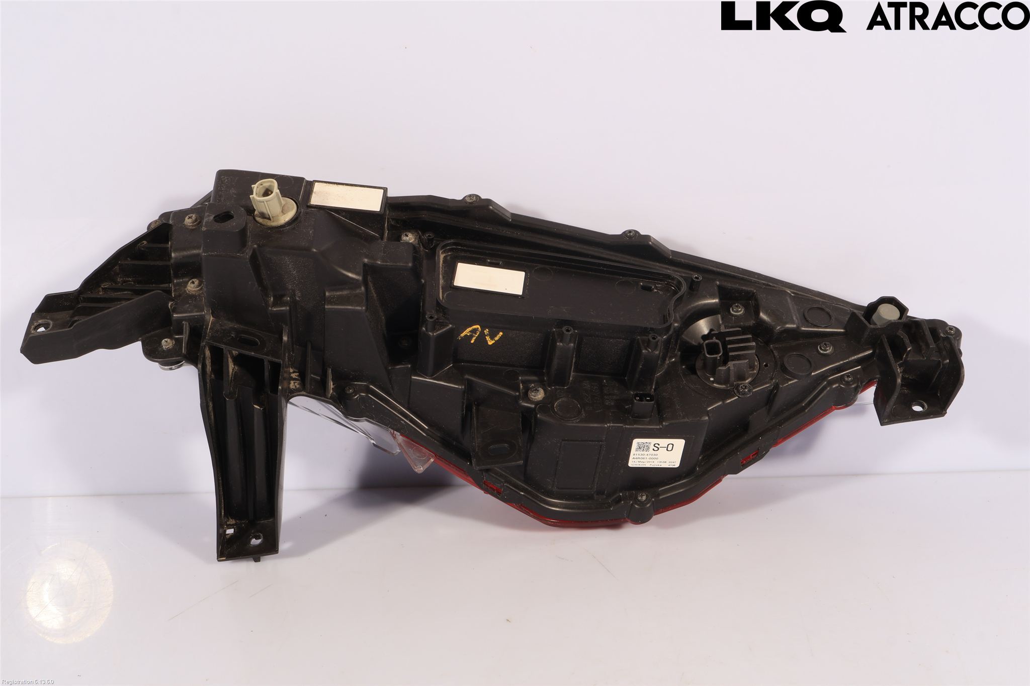 Toyota PRIUS (ZVW50) 16-21 Blinklykt Bak Høyre Kompl