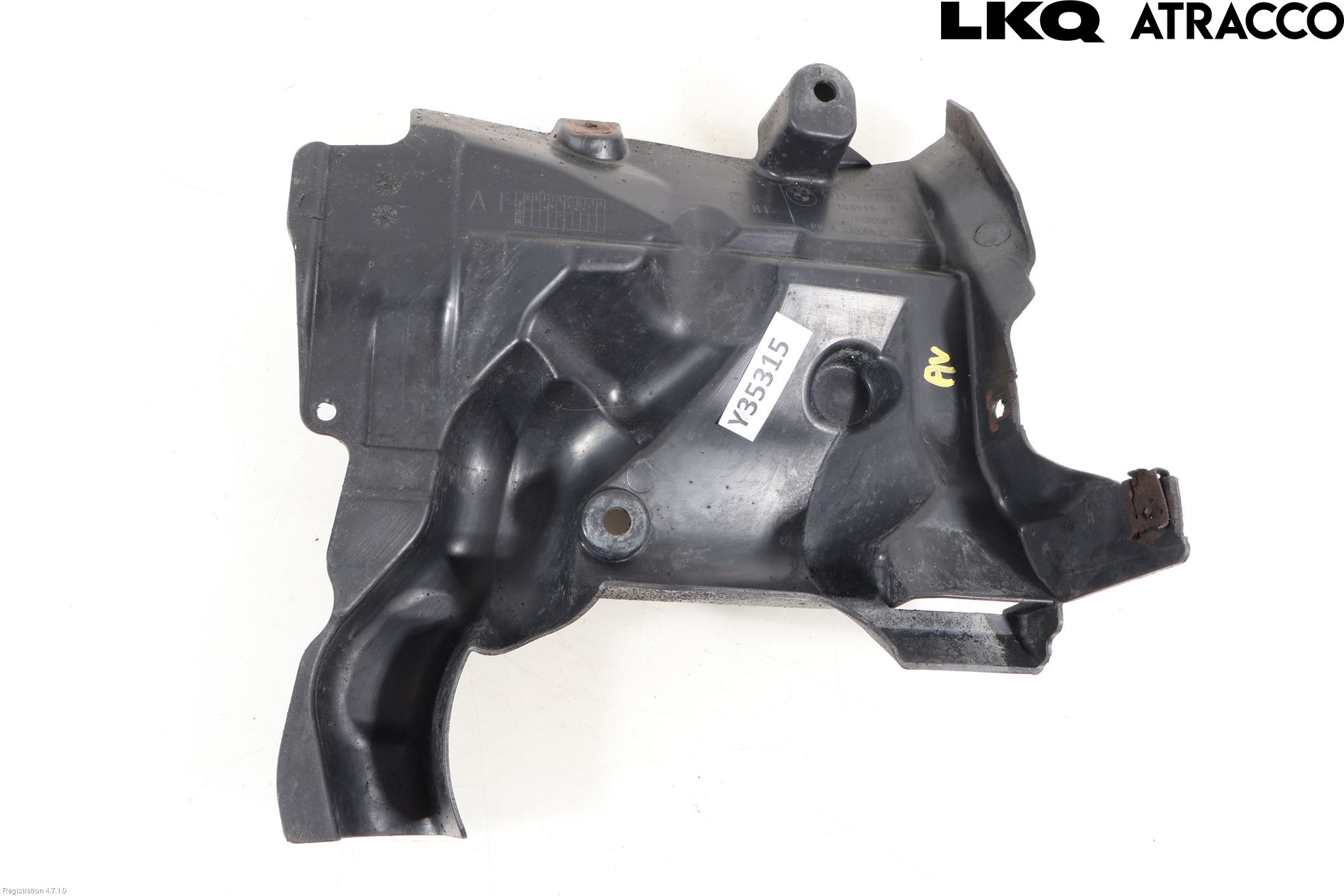 BMW 5 F10/F11/F18 09-17 Bunnplate U Motor-Gear-Dørk