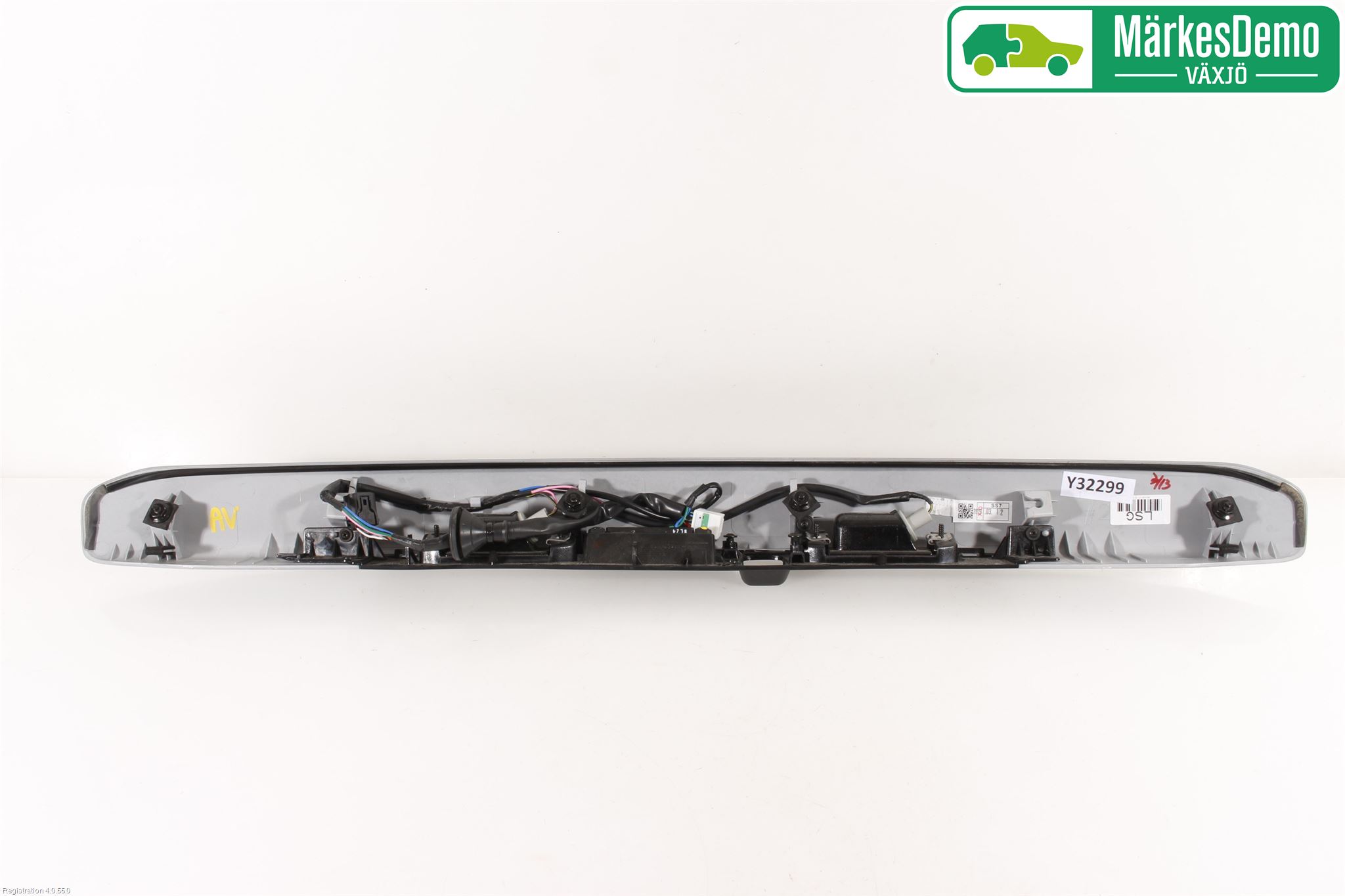 Hyundai KONA/ELECTRIC OS 18-23 Refleksplate - Skiltplate