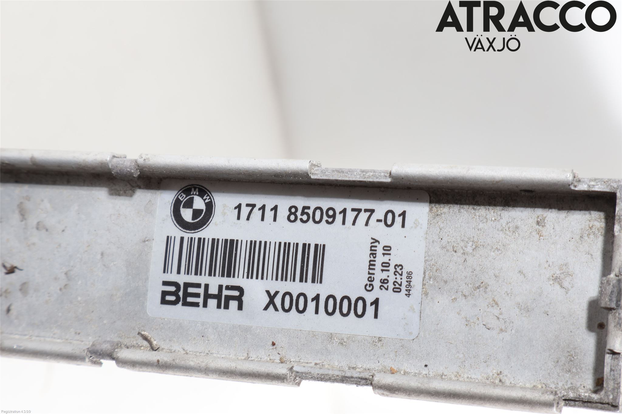 BMW 5 F10/F11/F18 09-17 Radiator Manuell