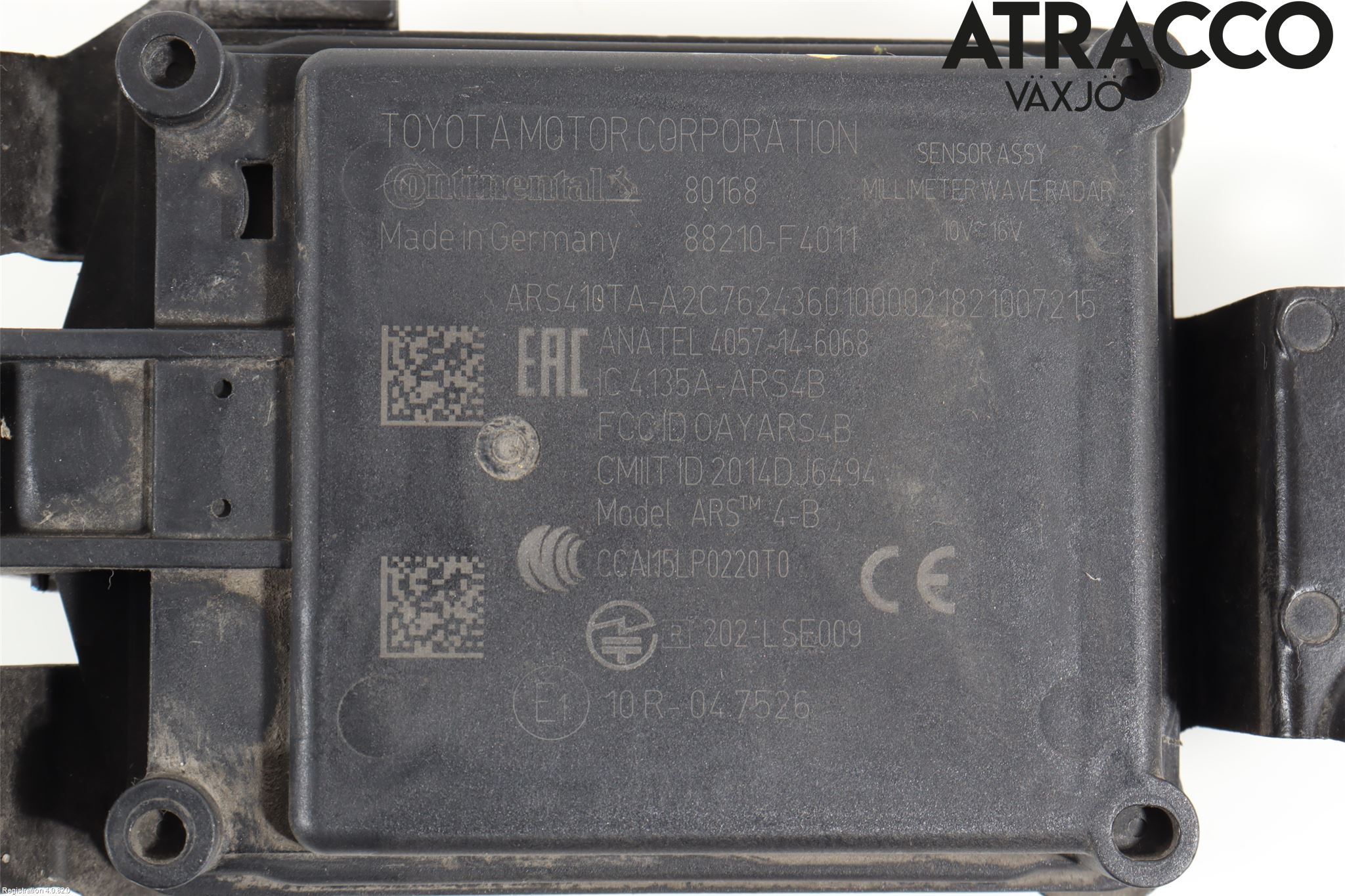 Toyota C-HR 16-23 Sensor Kollisjonsbeskyttelse