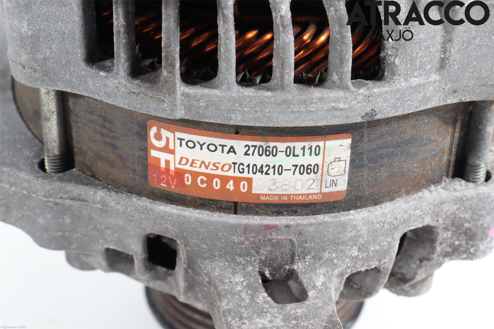 Toyota HILUX 16- Dynamo