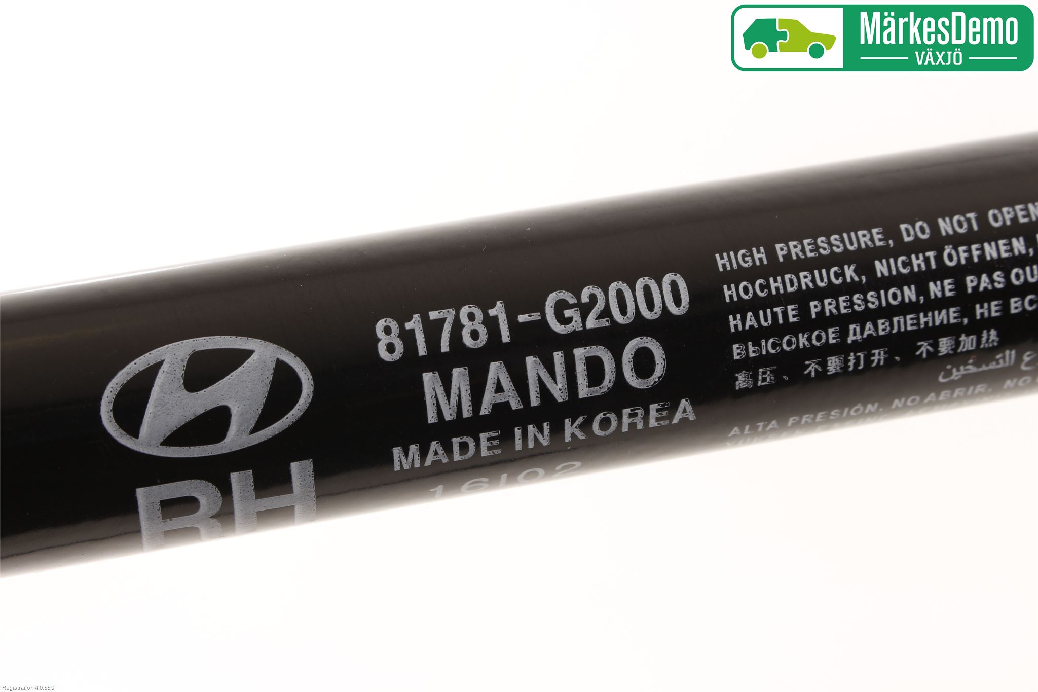 Hyundai IONIQ AE 17-22 Bakluke Demper-Gassfjær