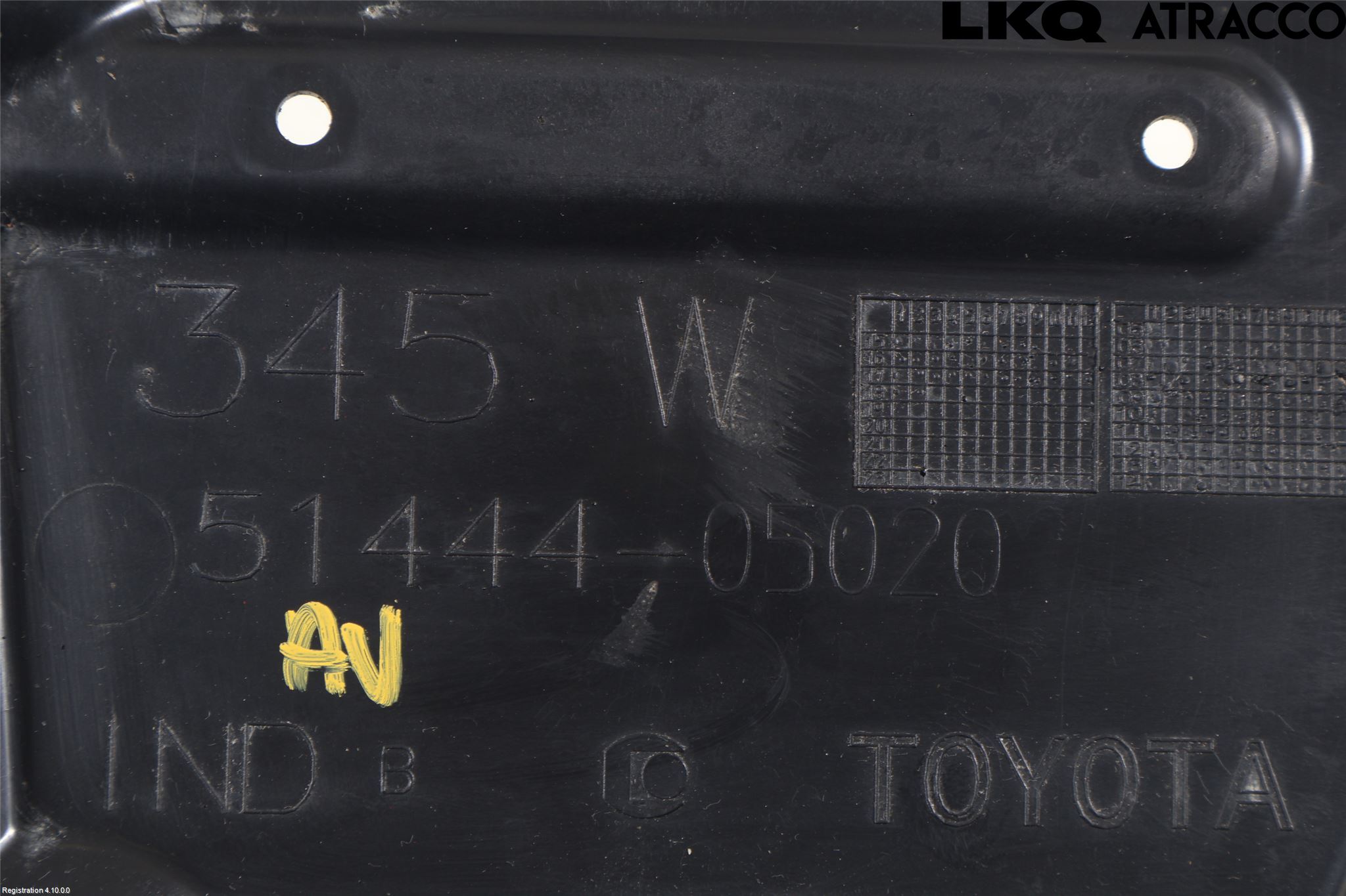 Toyota AURIS 13-19 Bunnplate U Motor-Gear-Dørk