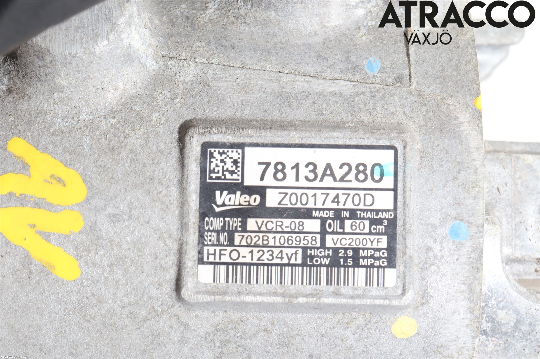 Mitsubishi SPACE STAR 13- Varme Ac Kompressor