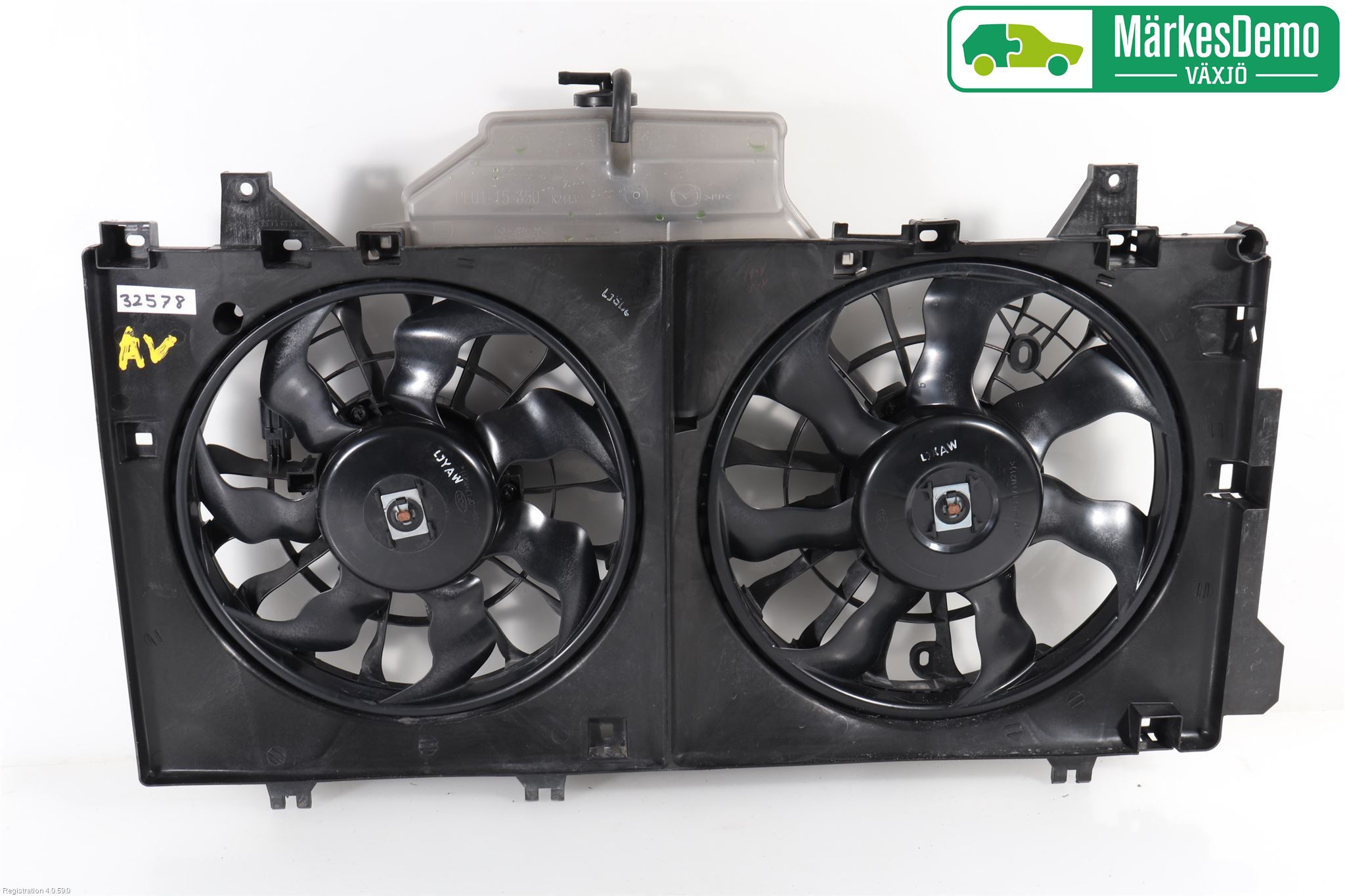 Mazda 3 III 14-19 Kjølevifte-Radiator Hus-Kåpe
