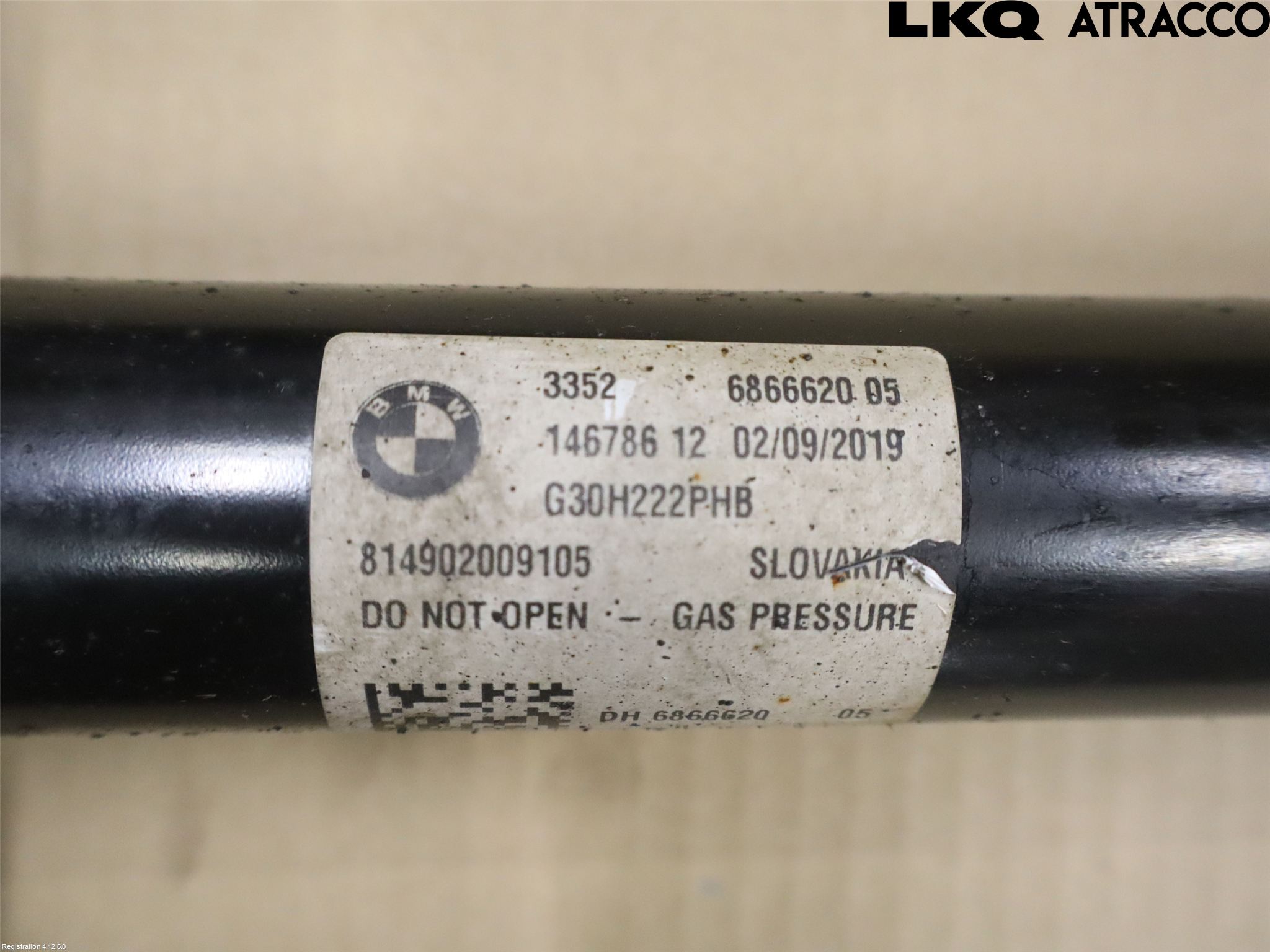 BMW 5 G30/G31/F90 17-23 Fjærbein Bak Venstre