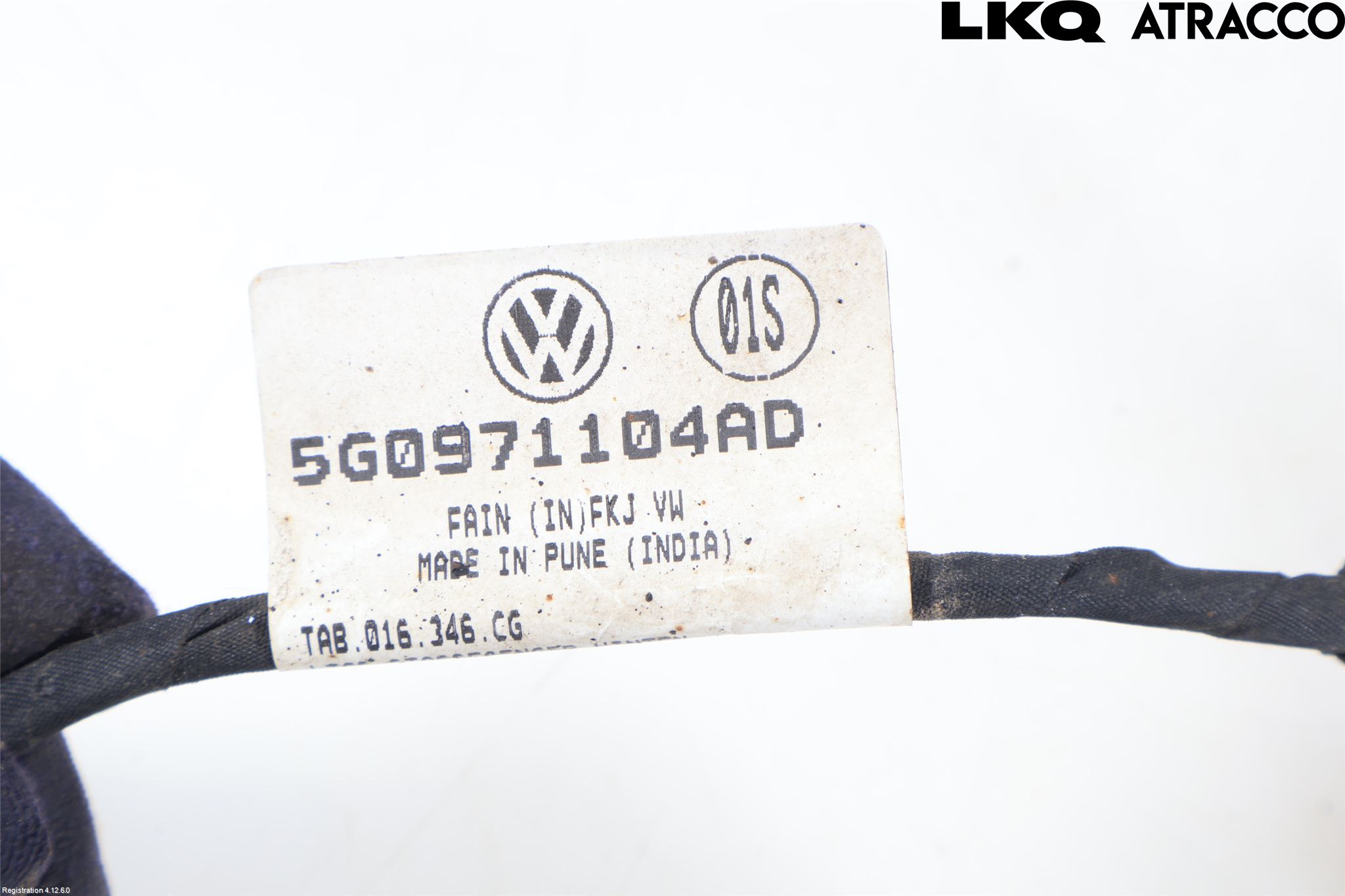 Volkswagen VW GOLF / E-GOLF VII 13-20 Ledningsnett