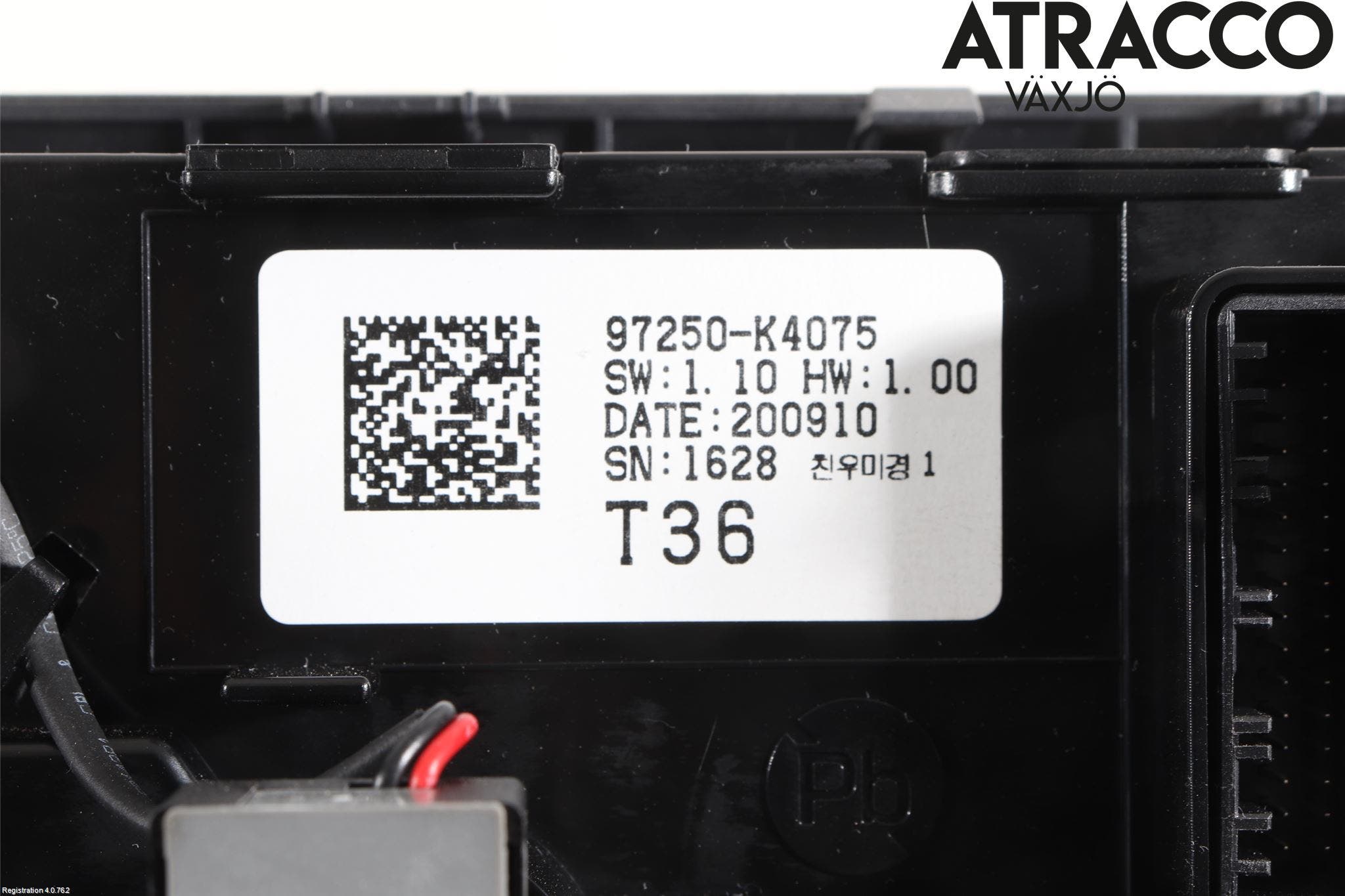 Hyundai KONA/ELECTRIC OS 18-23 Varme Ac Betjening-Display