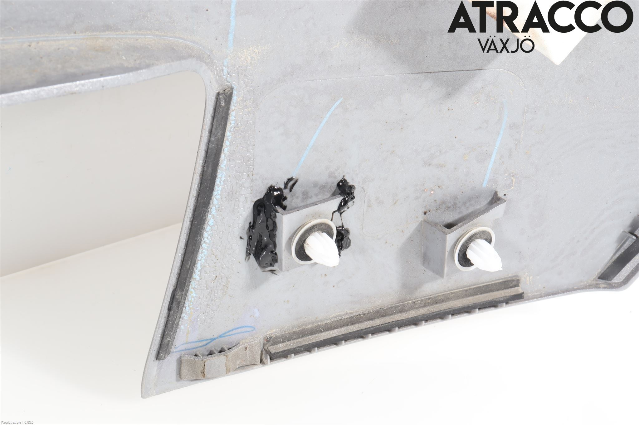 Toyota C-HR 16-23 Refleksplate - Skiltplate