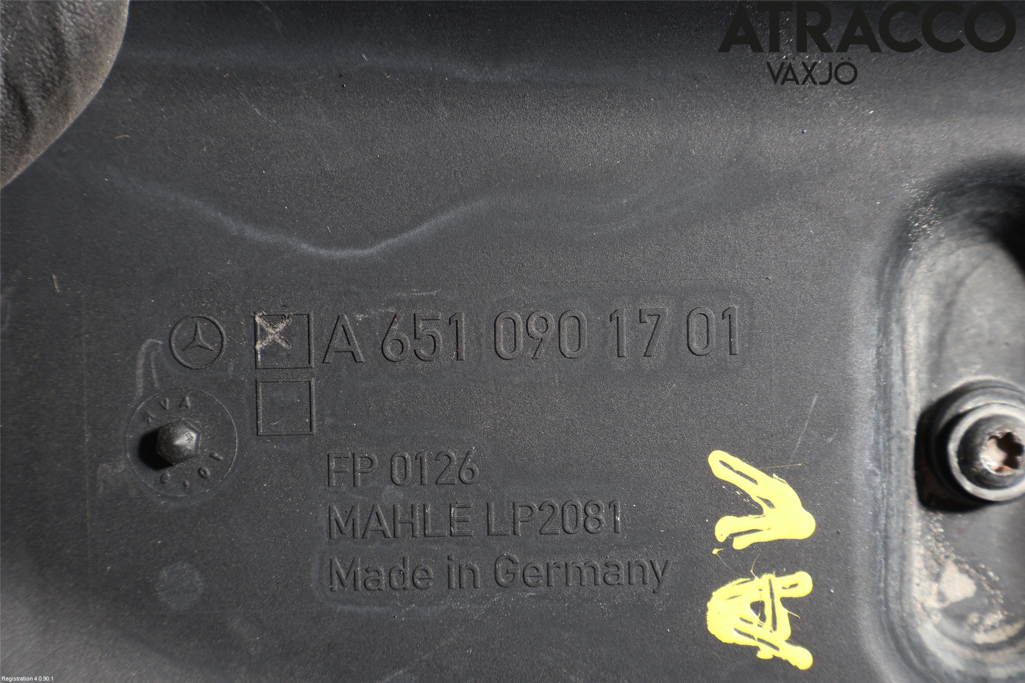 Mercedes-Benz MB E-KLASS (W212) 09-16 Luftfilter Boks