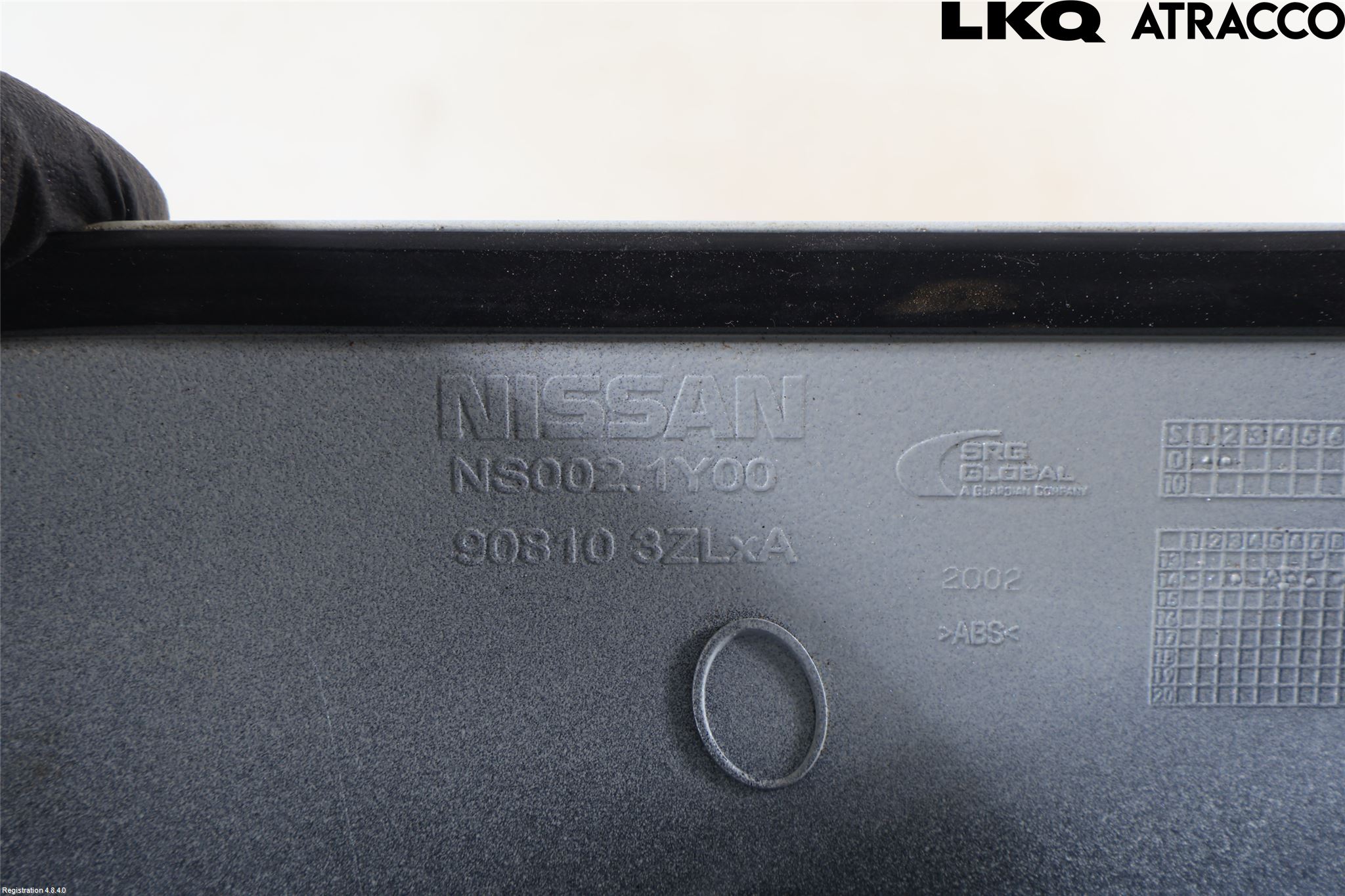 Nissan PULSAR Refleksplate - Skiltplate
