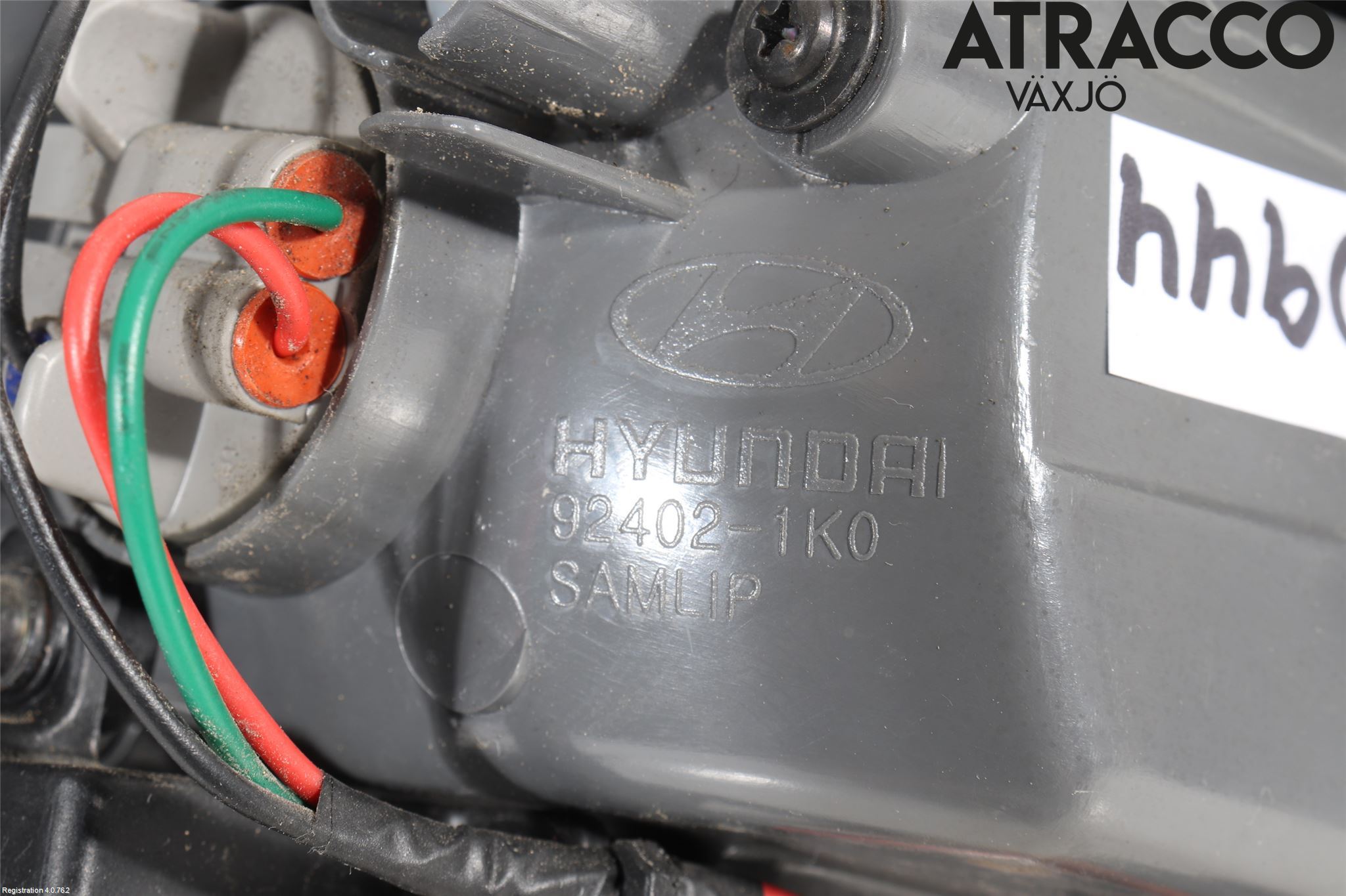 Hyundai ix20 Baklykt Høyre