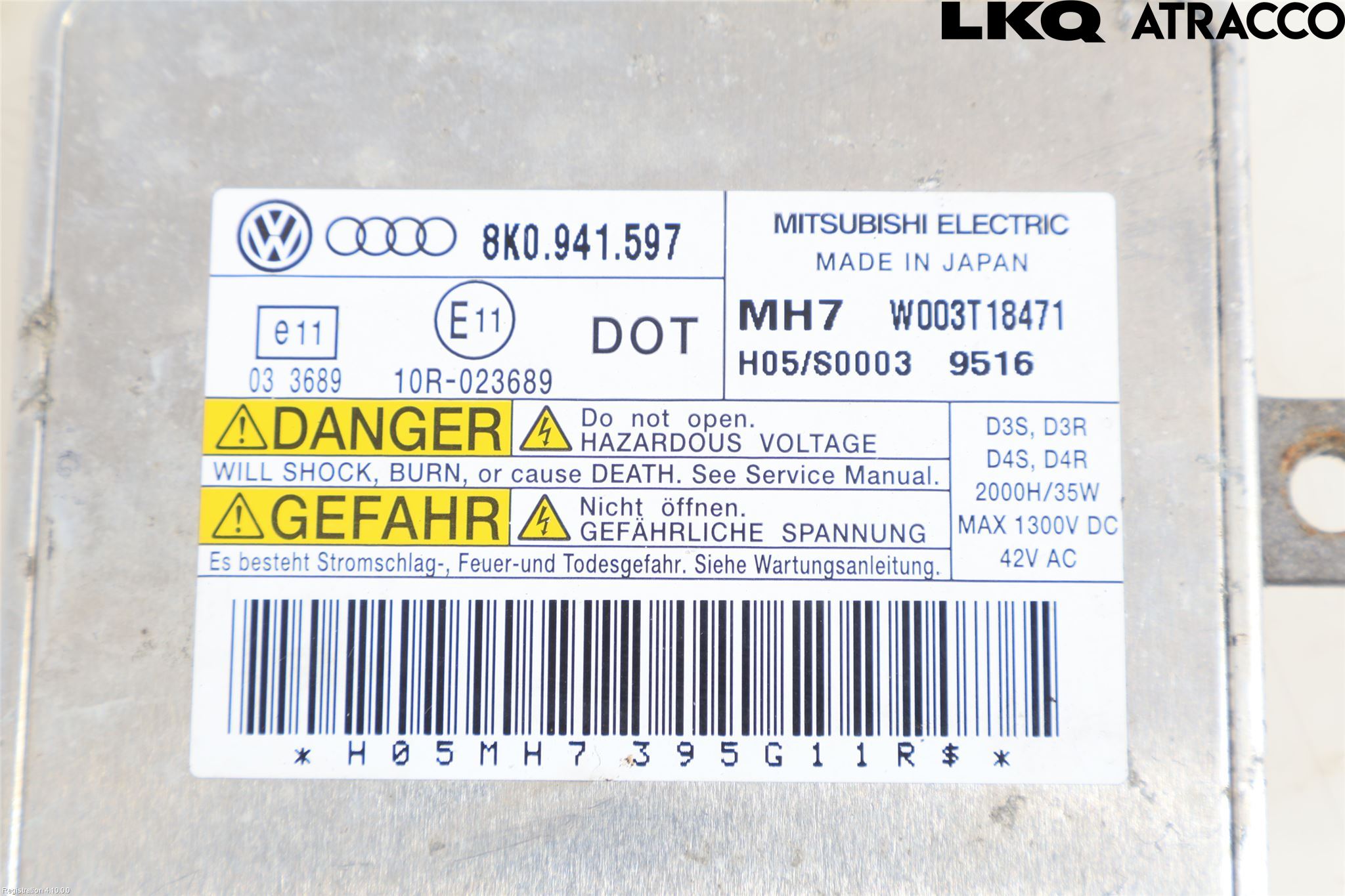 Audi A4/S4 08-11 Styreenhet Xenon