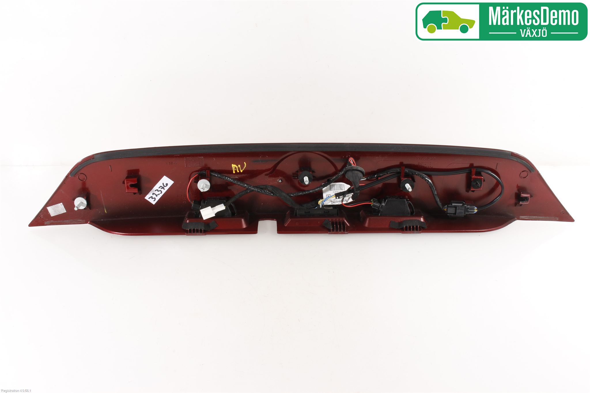 Nissan QASHQAI 14-17 Refleksplate - Skiltplate
