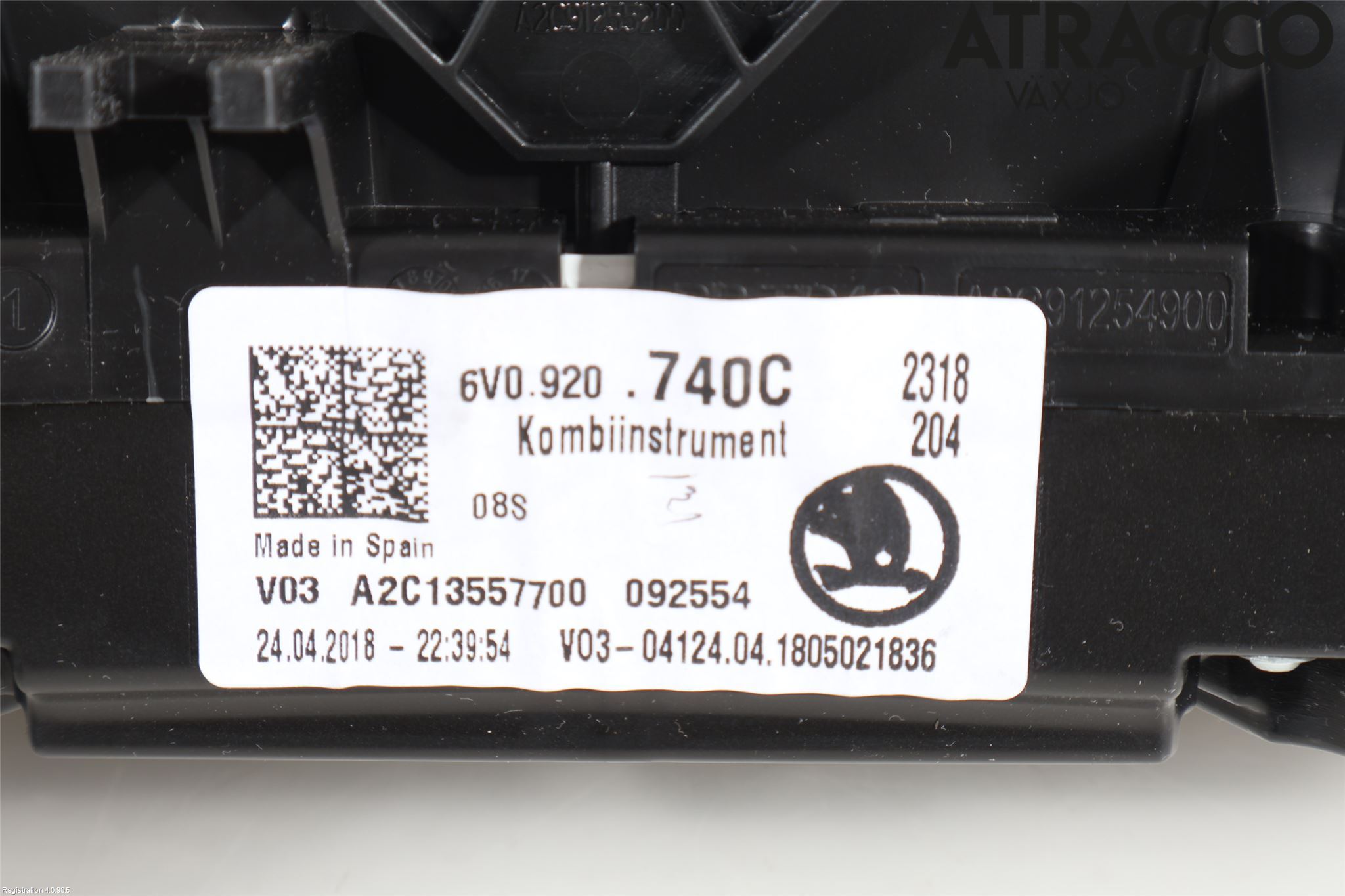 Skoda FABIA 15-21 Instr Kombinert