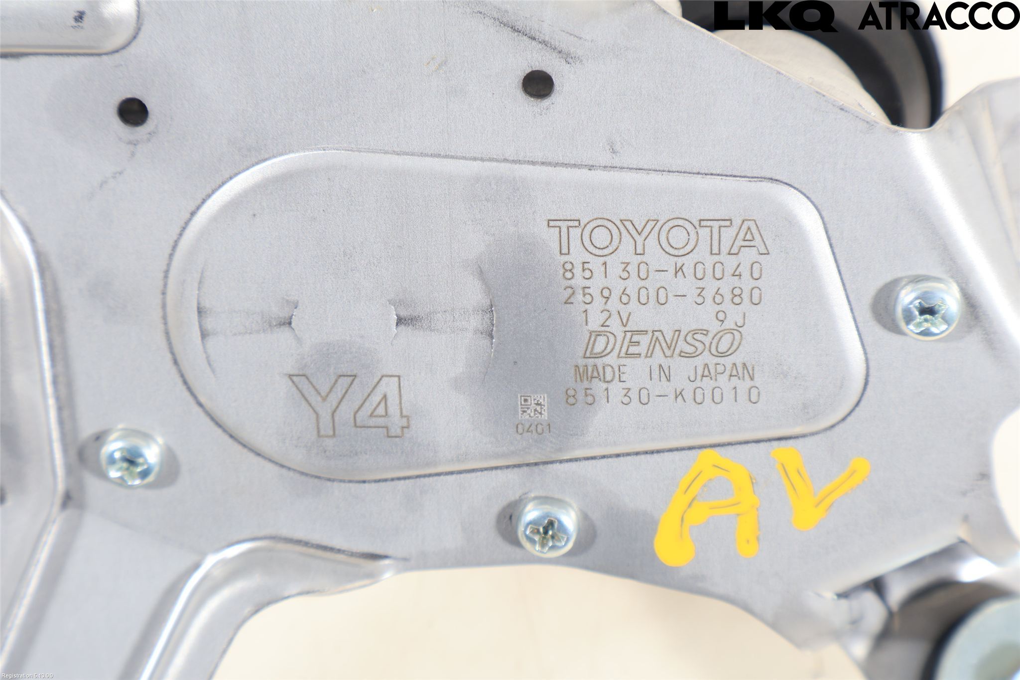 Toyota YARIS XP21 20- Viskermotor Bakluke