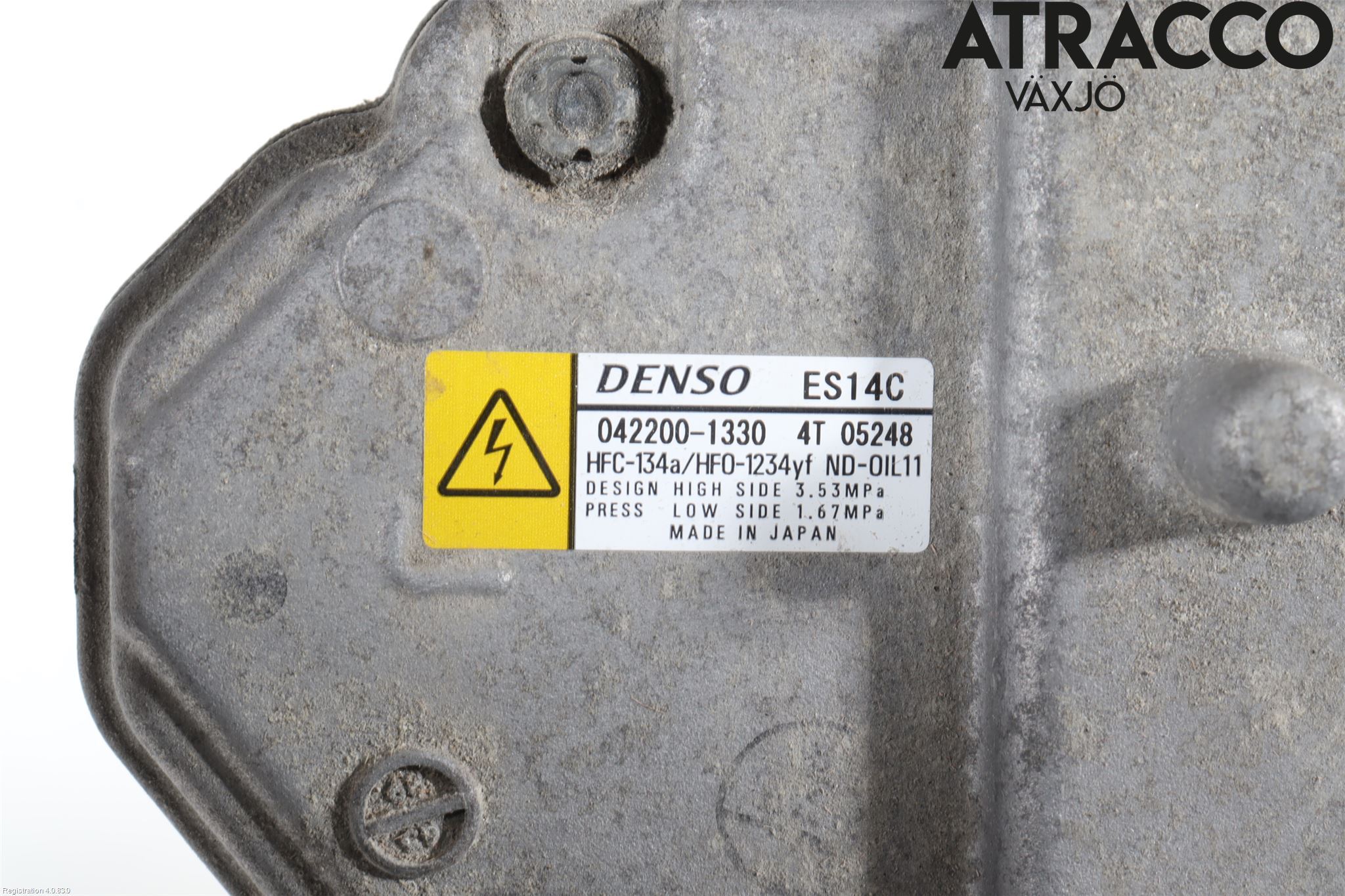 Toyota AURIS 13-19 Varme Ac Kompressor