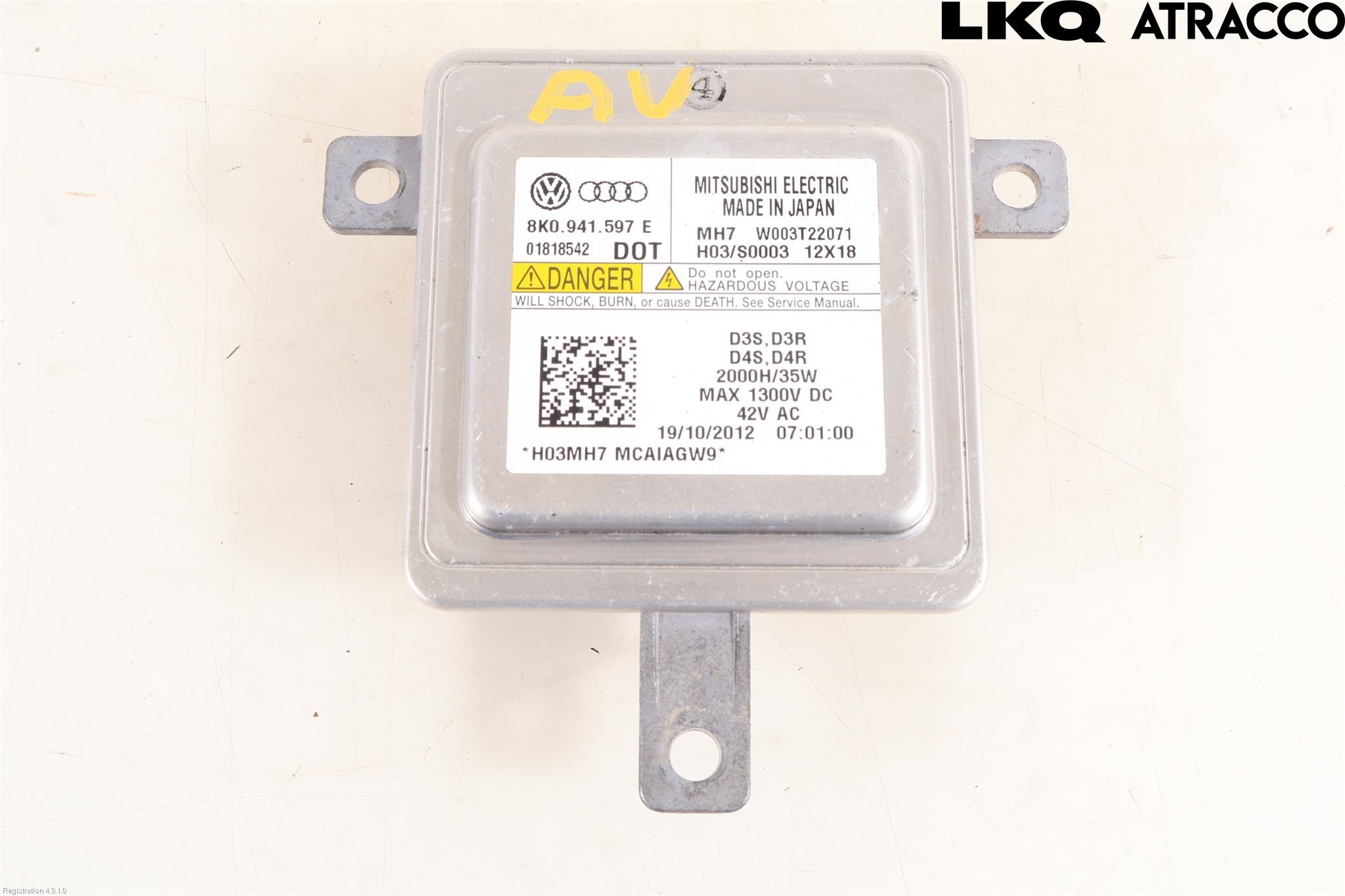 Audi A3/S3 05-13 Styreenhet Xenon
