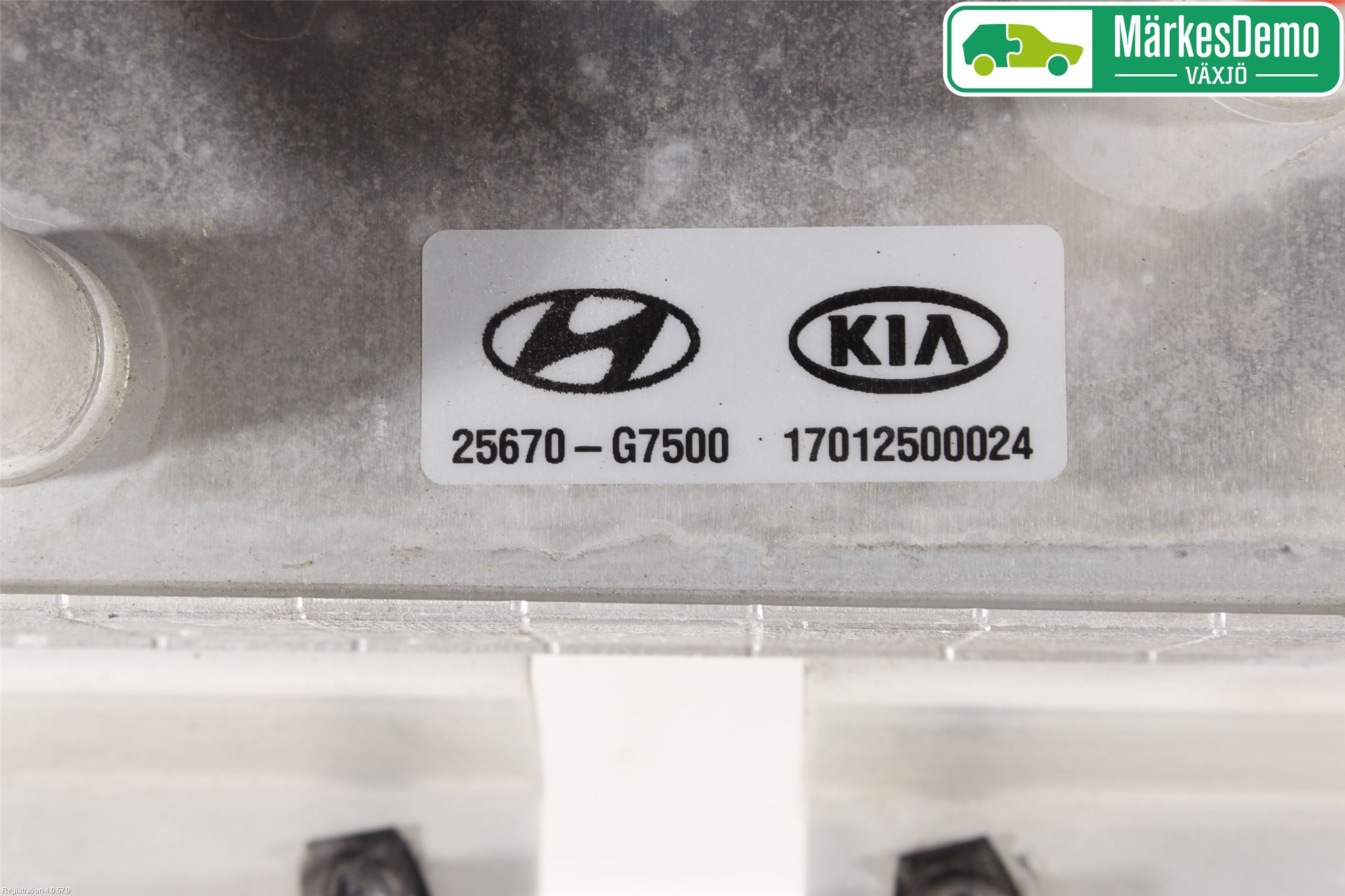 Hyundai IONIQ AE 17-22 Varme Ac Kondenser-Kjøler