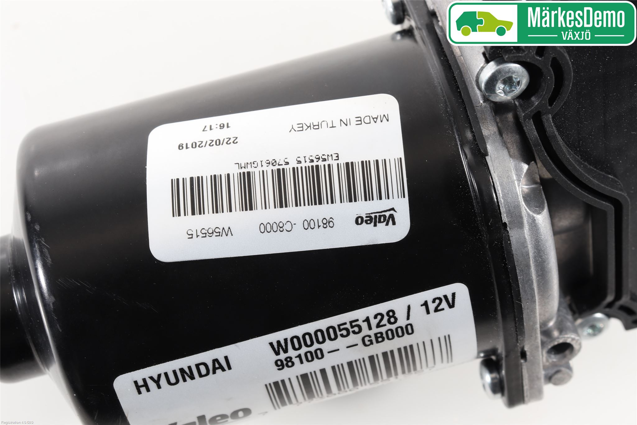Hyundai i20 GB 15-20 Viskermotor Frontrute