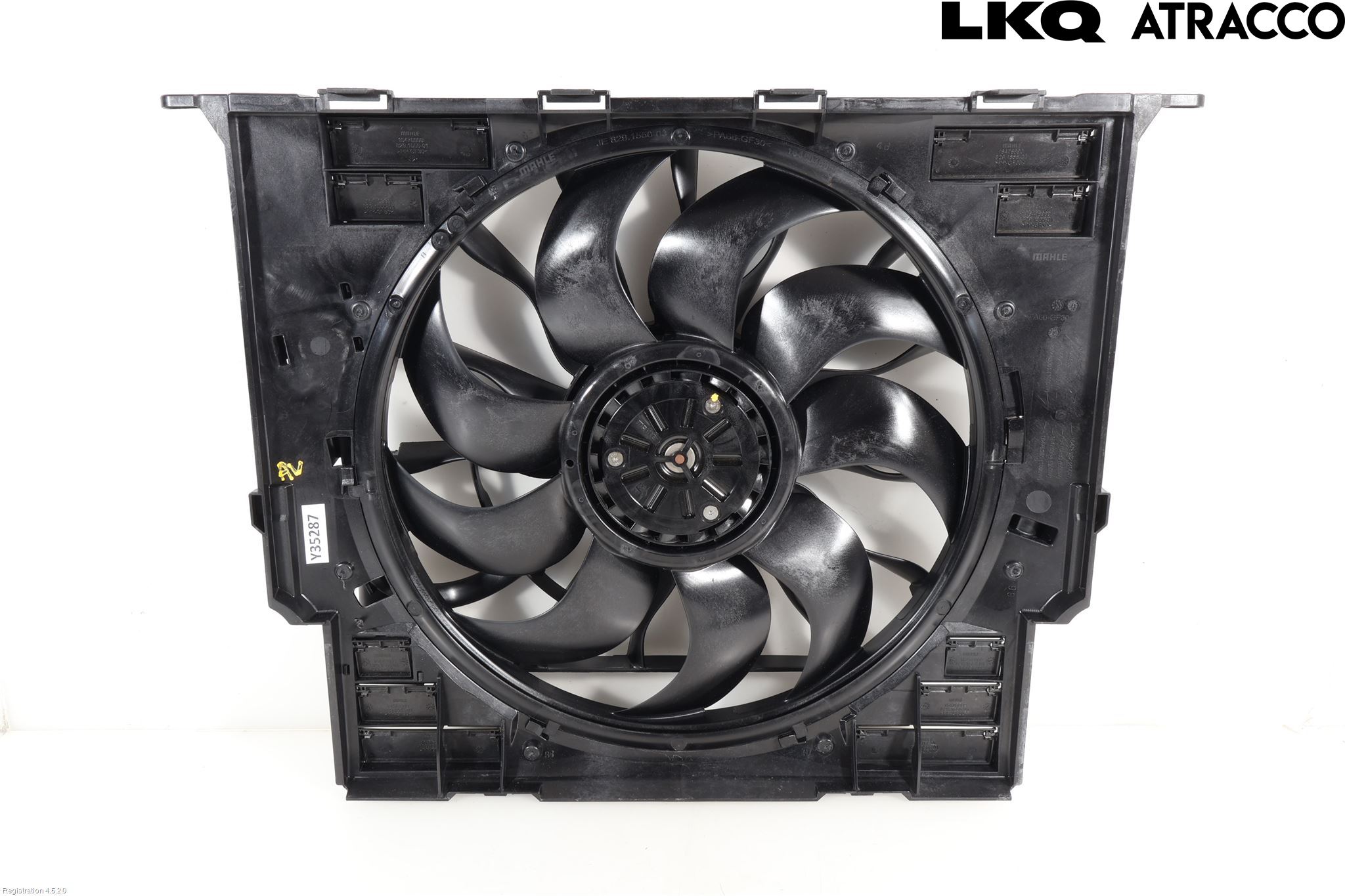 BMW 5 G30/G31/F90 17-23 Kjølevifte-Radiator Hus-Kåpe