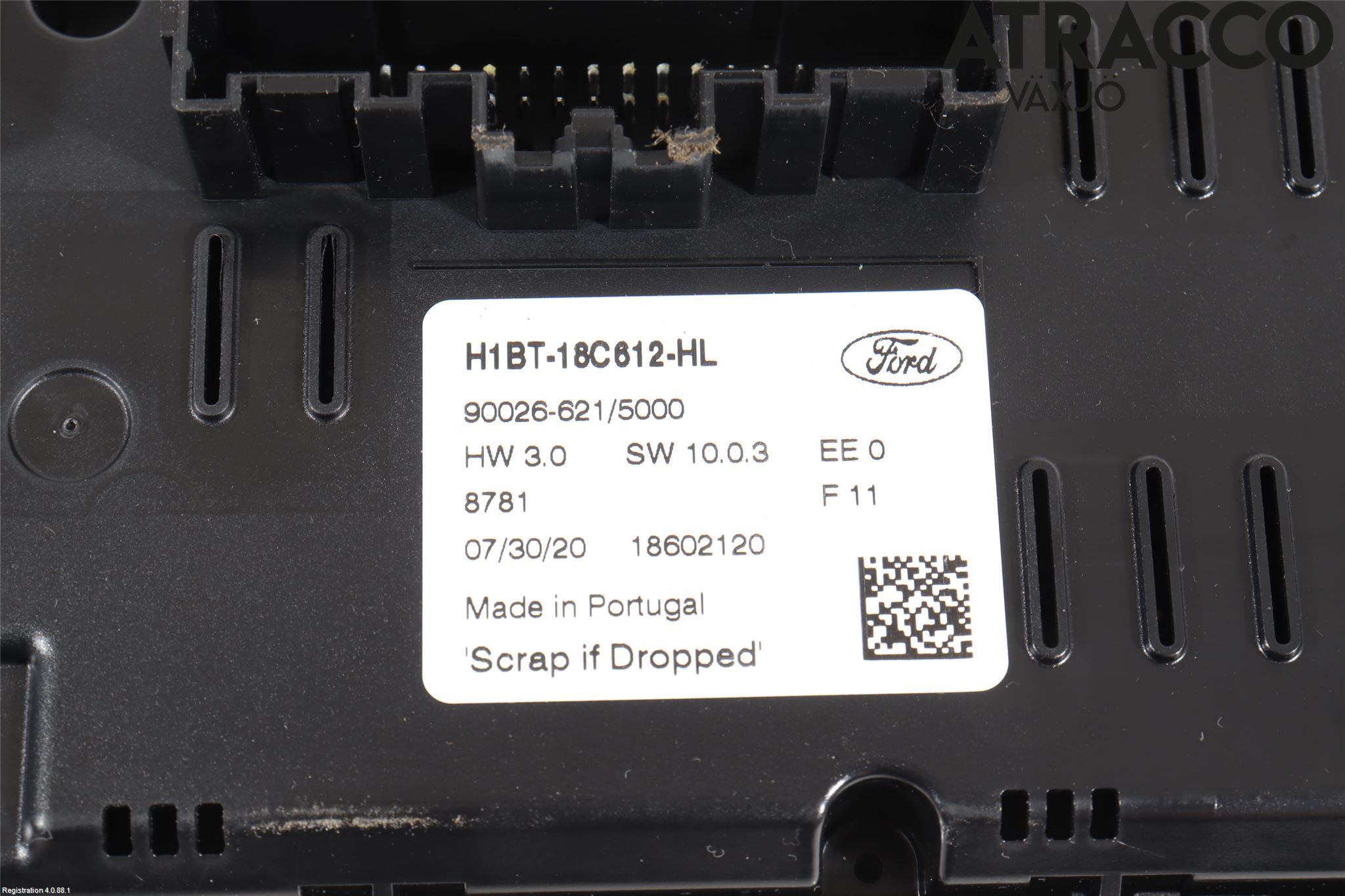 Ford FIESTA (VII) 18-23 Varme Ac Betjening-Display