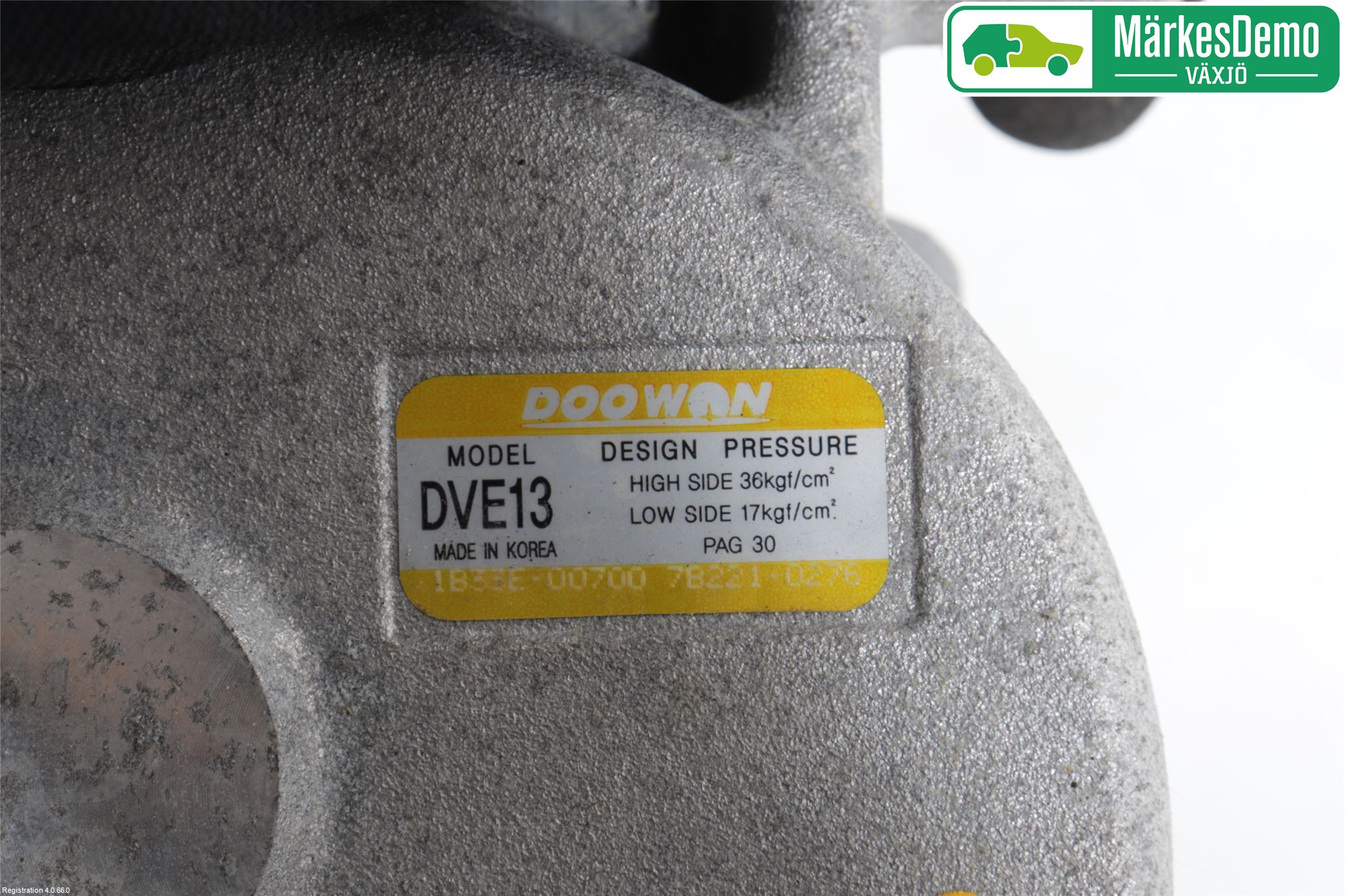 Hyundai i40 16-18 Varme Ac Kompressor