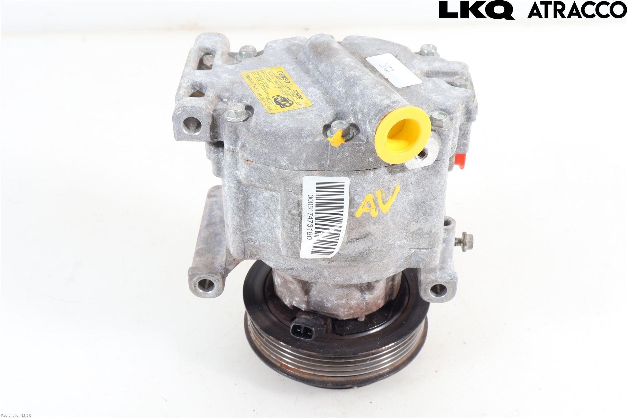 Fiat 500 07- Varme Ac Kompressor