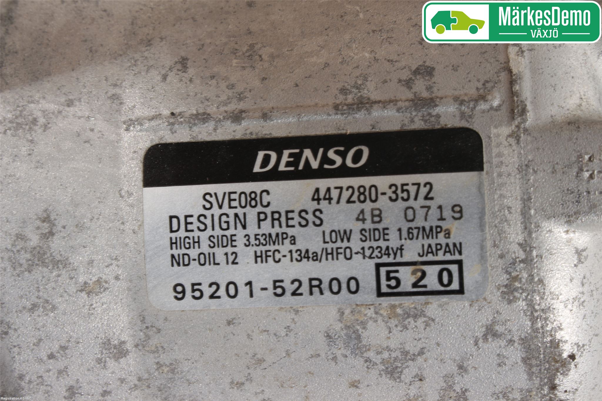 Suzuki SWIFT 17-24 Varme Ac Kompressor