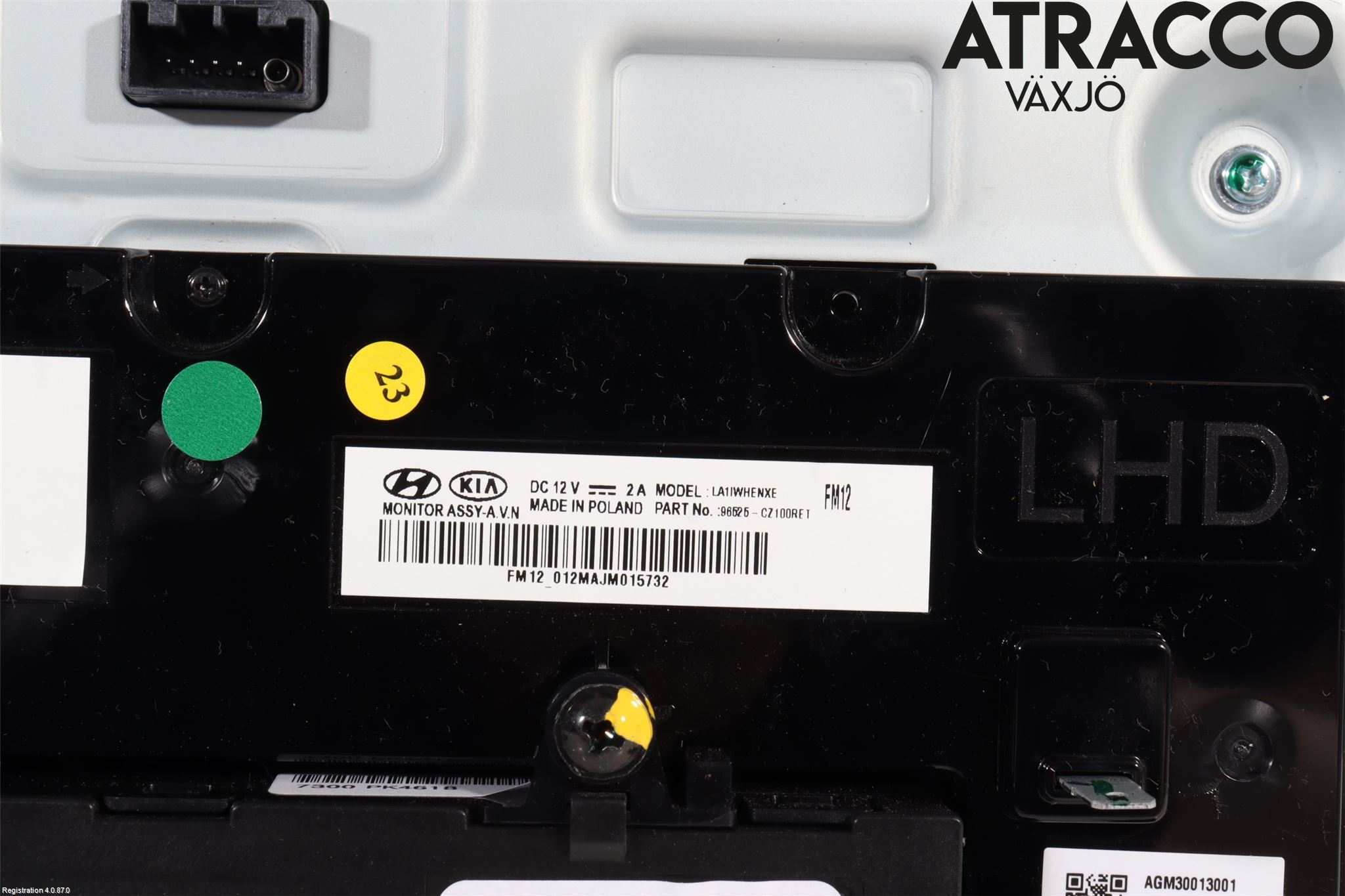 Hyundai TUCSON 05- Varme Ac Betjening-Display