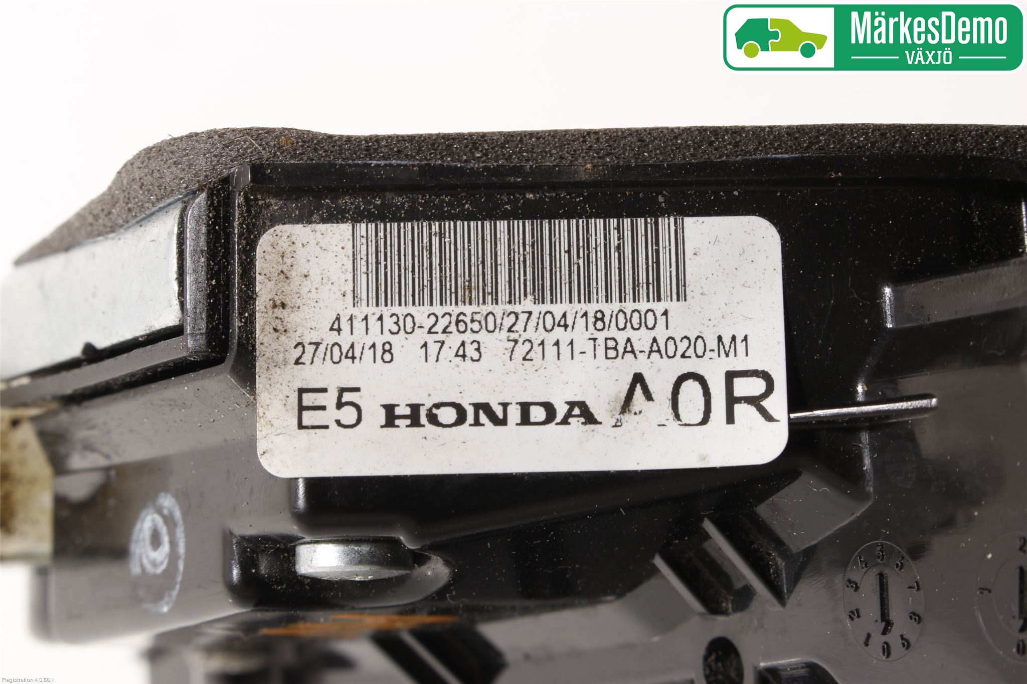 Honda CIVIC 17-22 Dørlås - Låsekasse